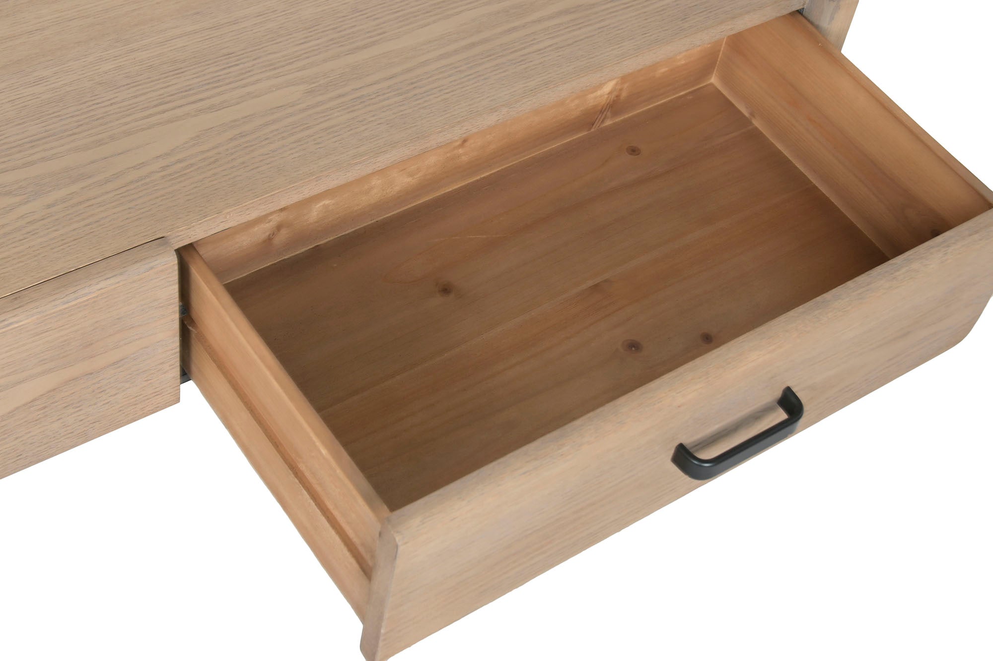 Mesa Centro Abeto Metal 120X61X40 20,20 Marron