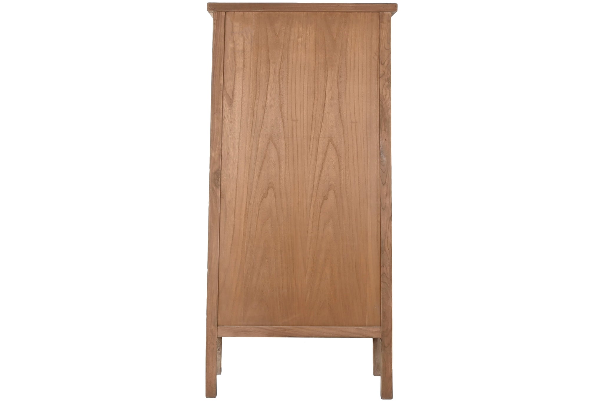 Armario Olmo Macizo 92X42X189 4 Pue 1 Caj Natural