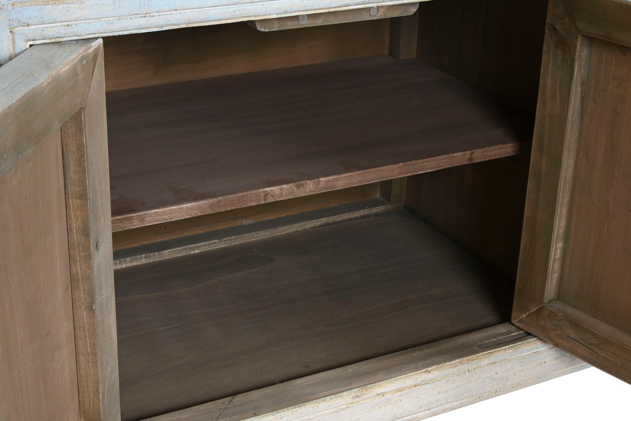 Aparador Olmo Macizo 220X45X85 6 Pue 6 Caj
