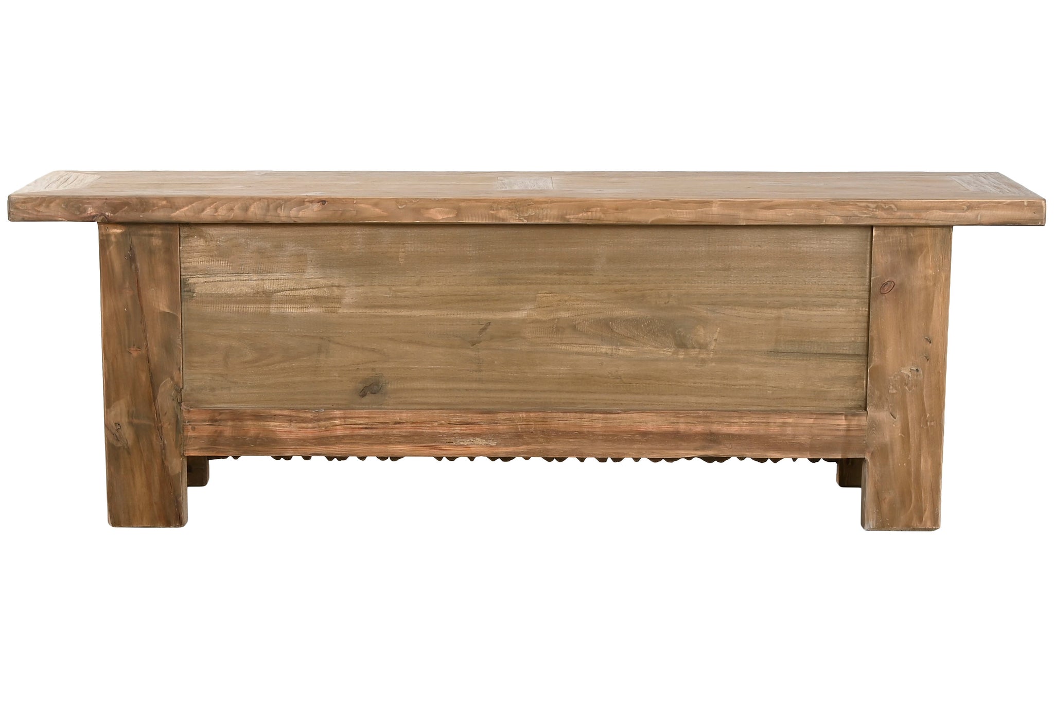 Mueble Tv Olmo Macizo 180X44X60 44,00 Tallado