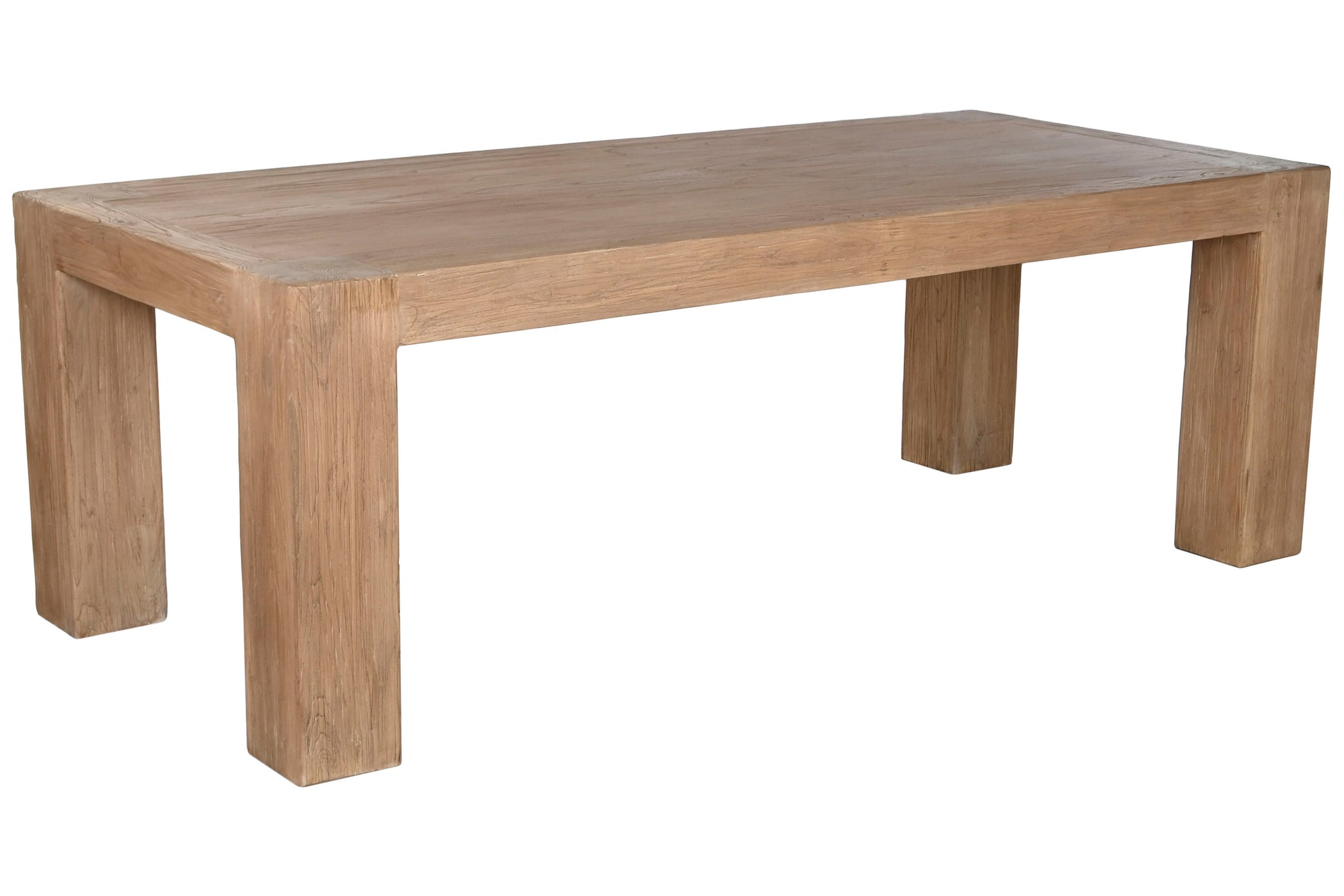 Mesa de Jantar em Olmo Maciço 220x100x76