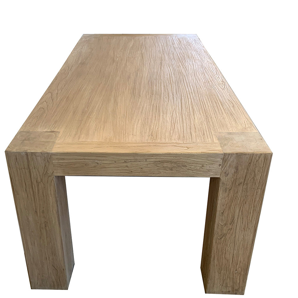 Mesa Comedor Olmo Macizo 220X100X76