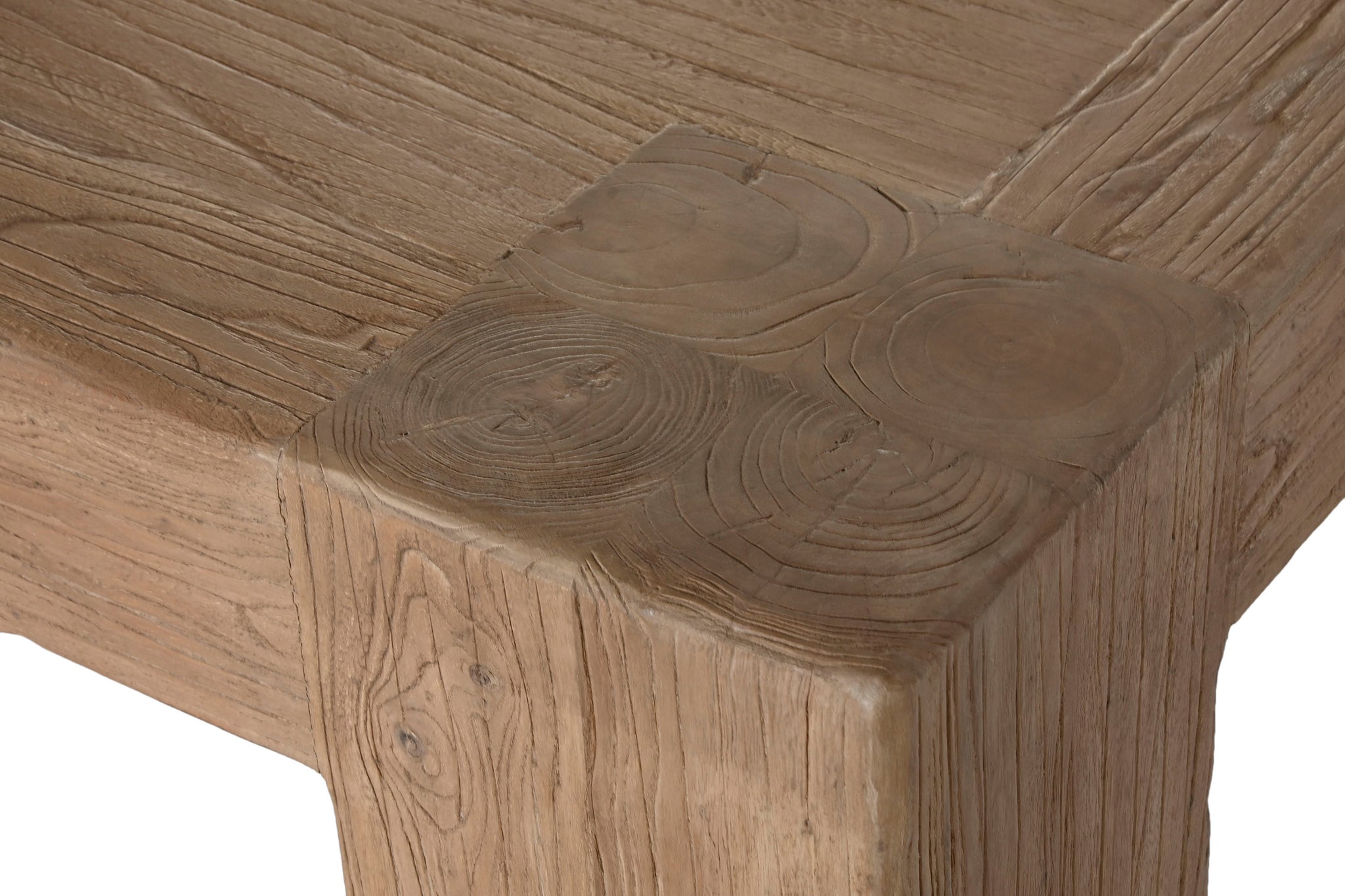 Mesa de Jantar em Olmo Maciço 220x100x76
