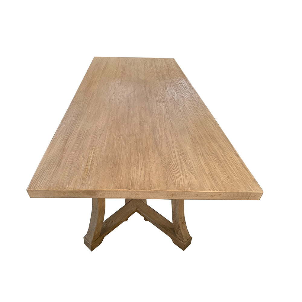 Mesa Comedor Olmo Macizo 240X100X76