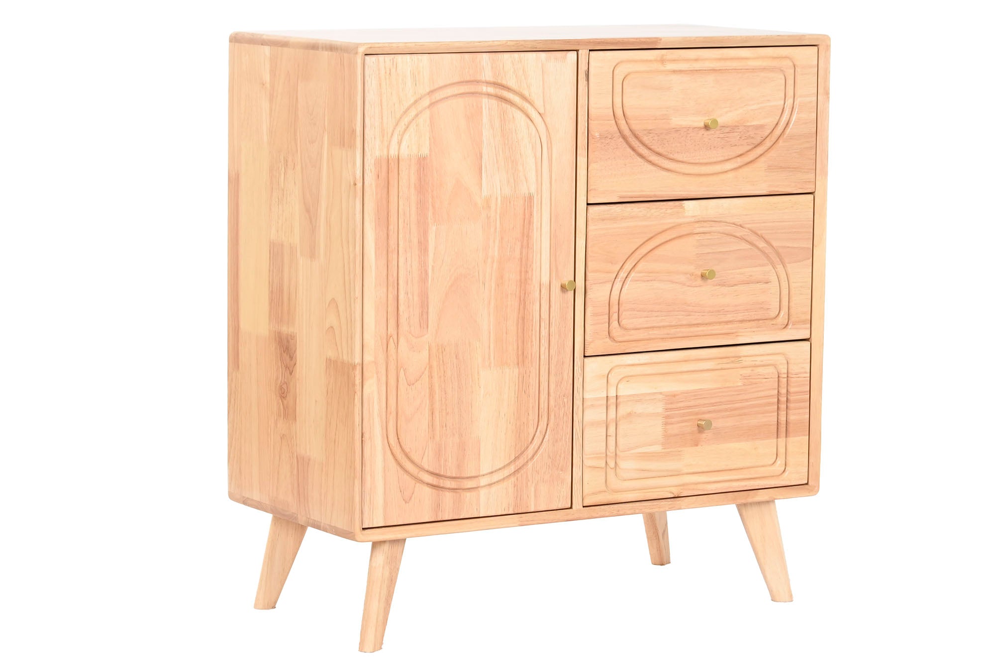 Buffet Rubberwood Ratan 73,5X35X78 Natural