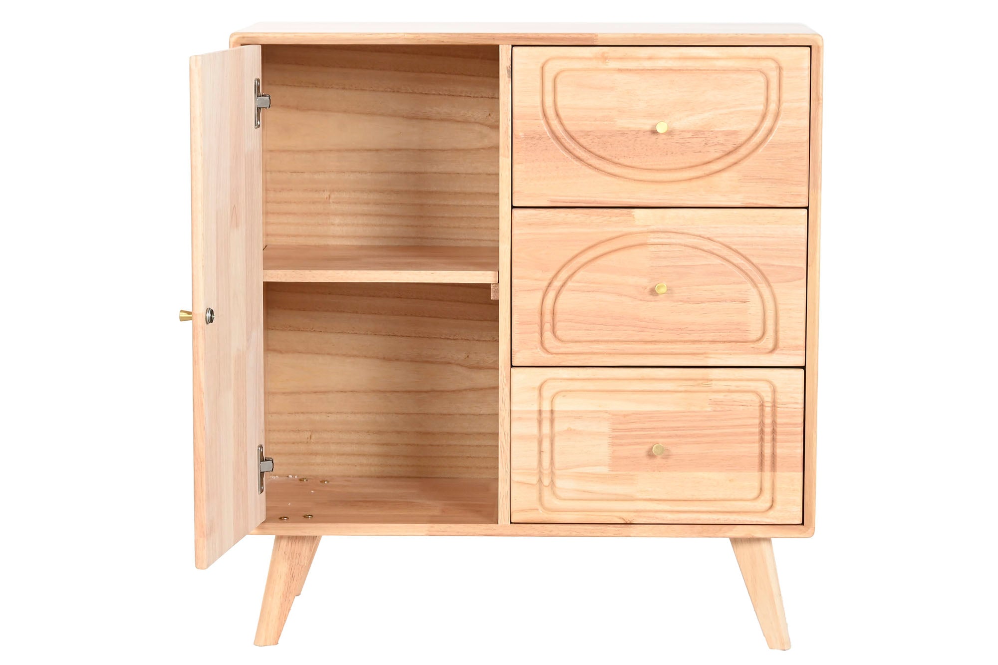 Buffet Rubberwood Ratan 73,5X35X78 Natural