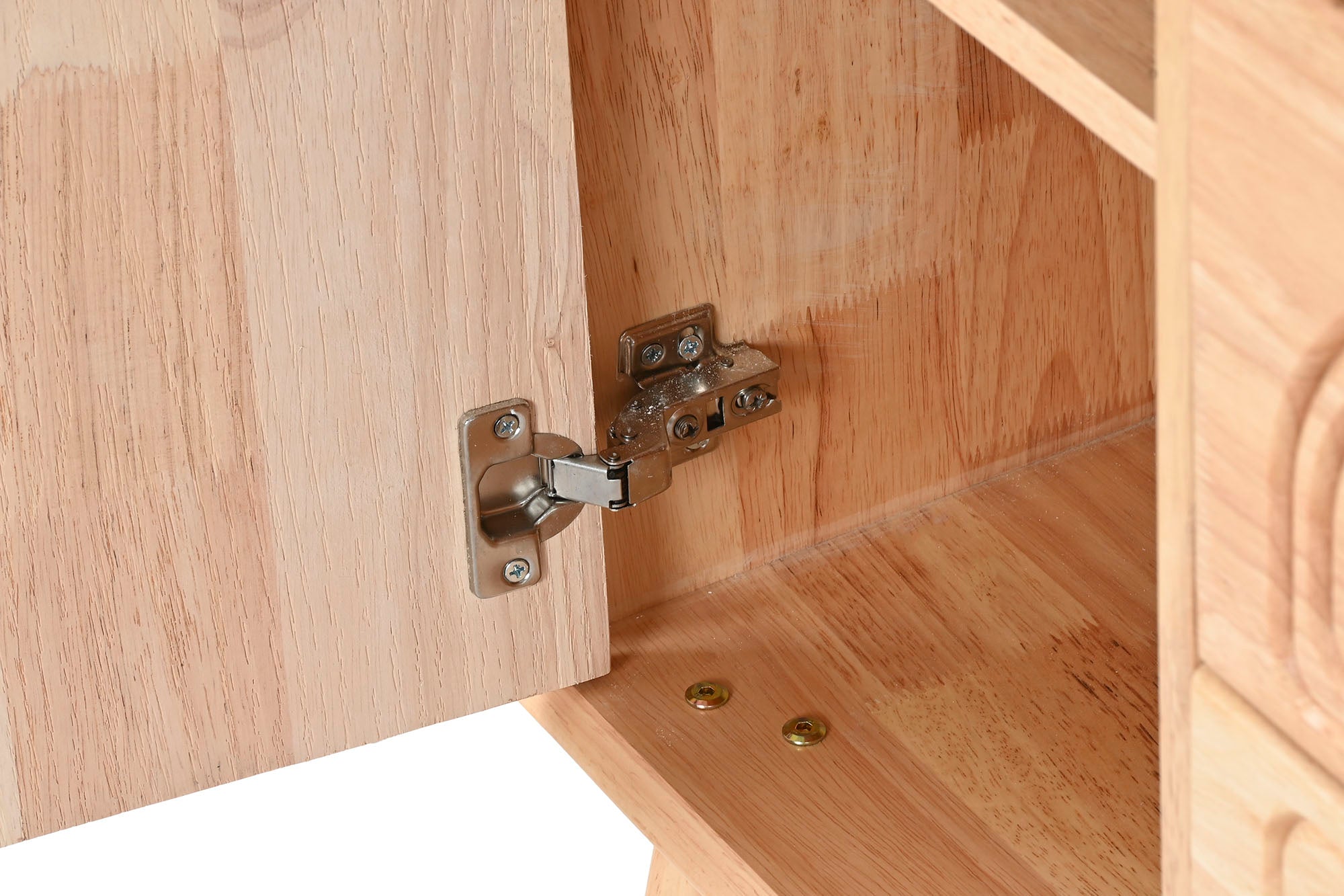 Buffet Rubberwood Ratan 73,5X35X78 Natural