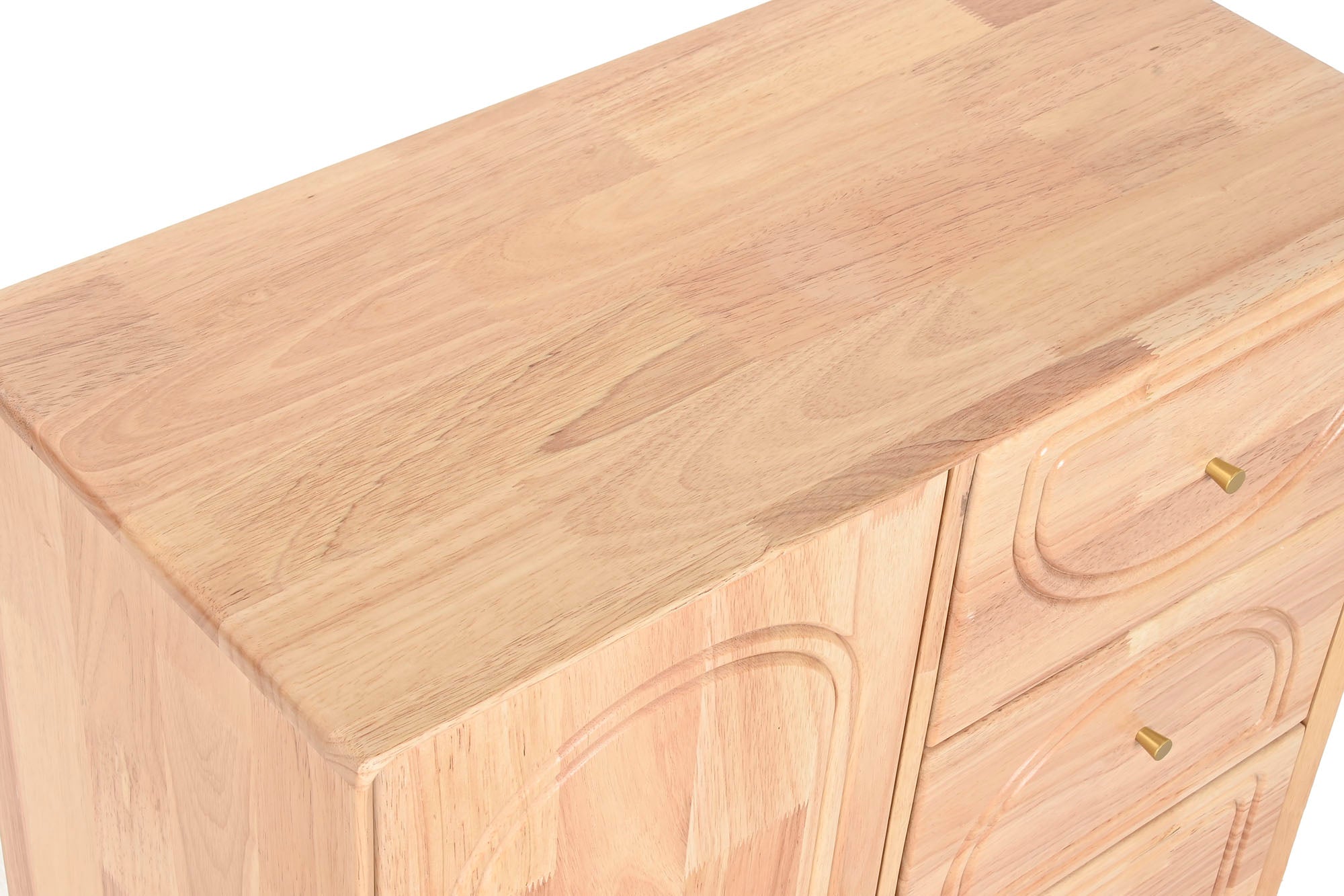 Buffet Rubberwood Ratan 73,5X35X78 Natural