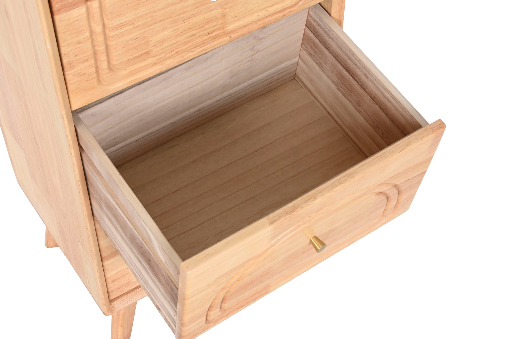Rubberwood Chest of Drawers 40x30x78