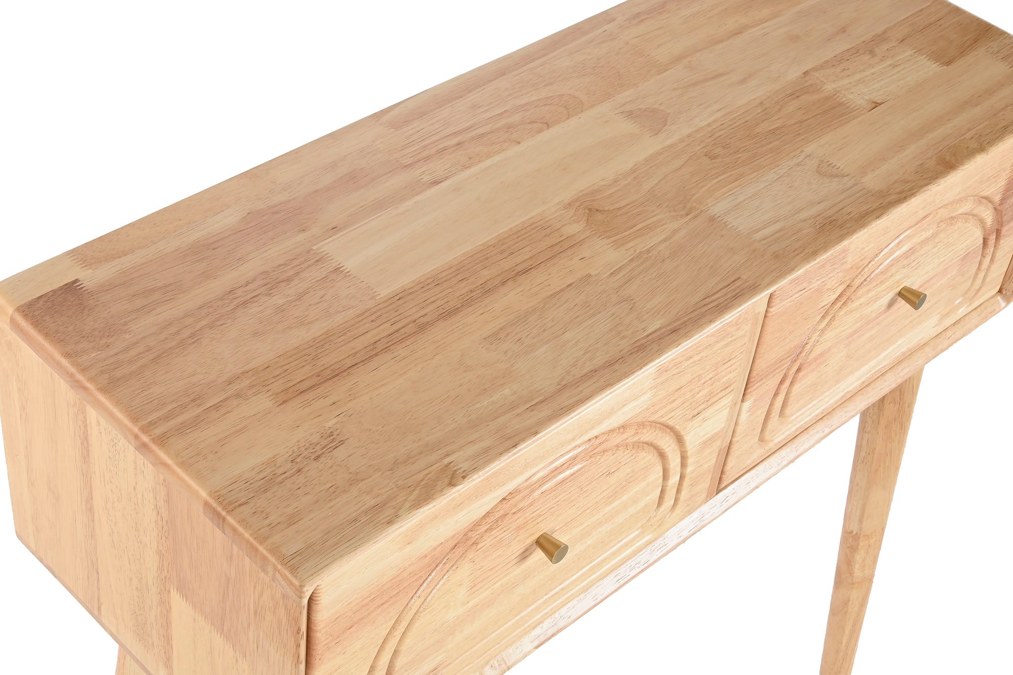 Consola Madera De Hevea 80,5X30X80