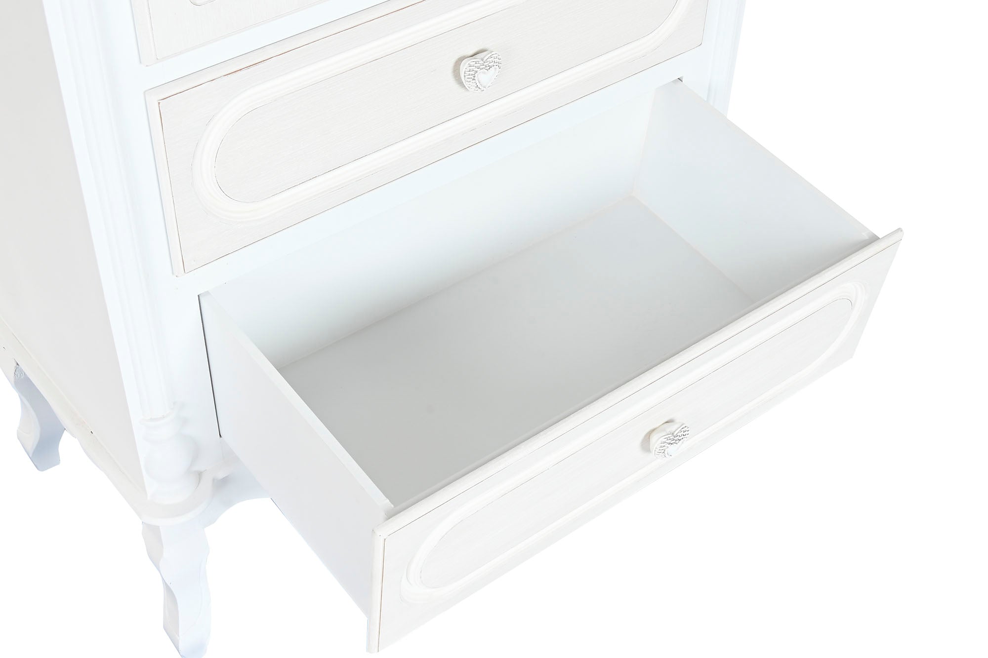 Vitrina Madera Cristal 76X39X193 Blanco