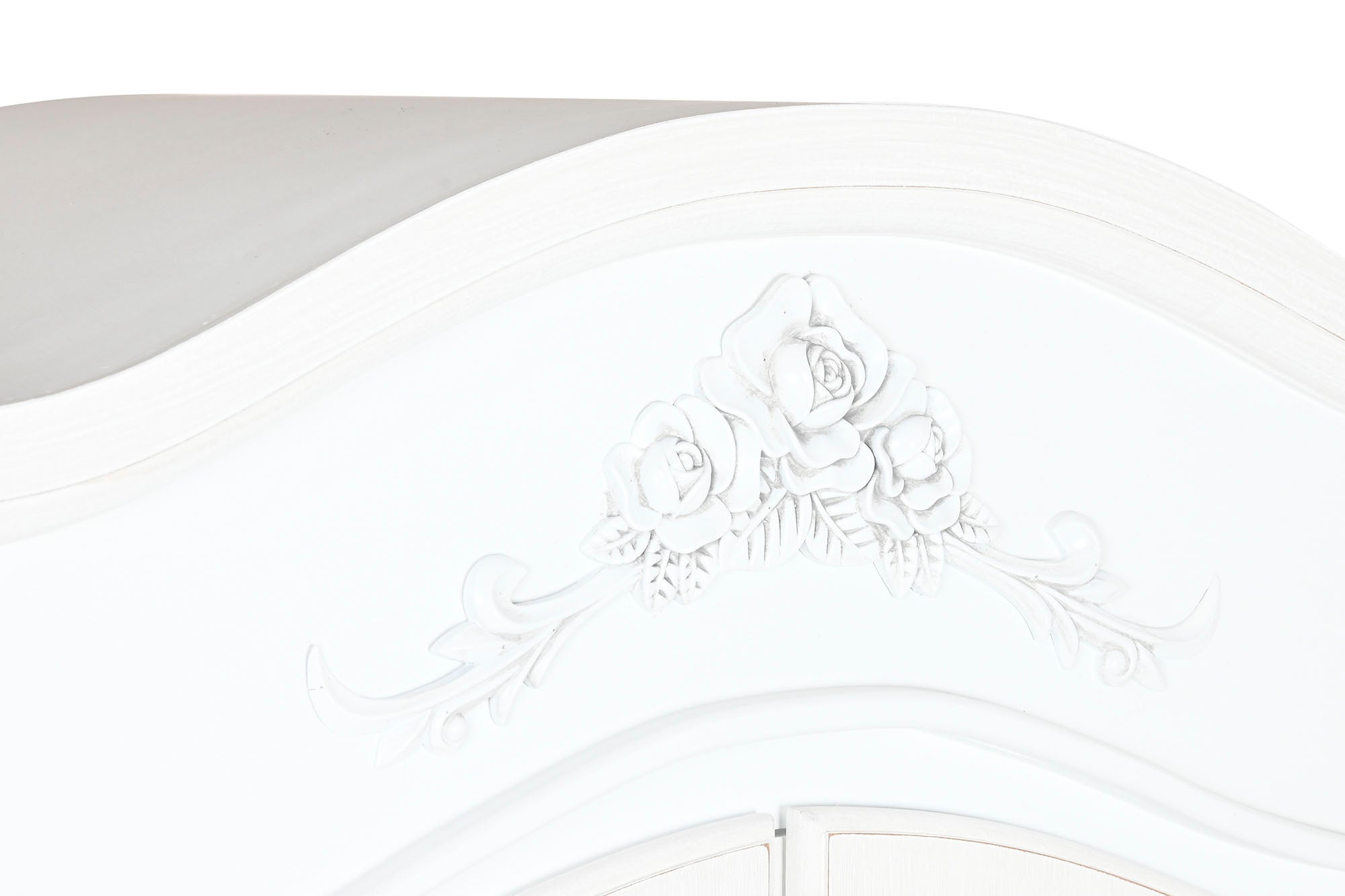 Vitrina Madera Cristal 76X39X193 Blanco