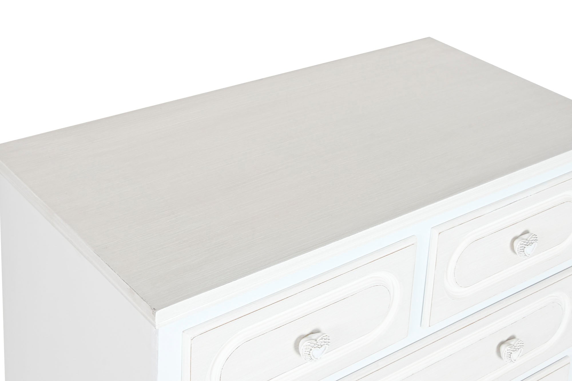 Cômoda de madeira MDF 80X42X105 30,00 Branco