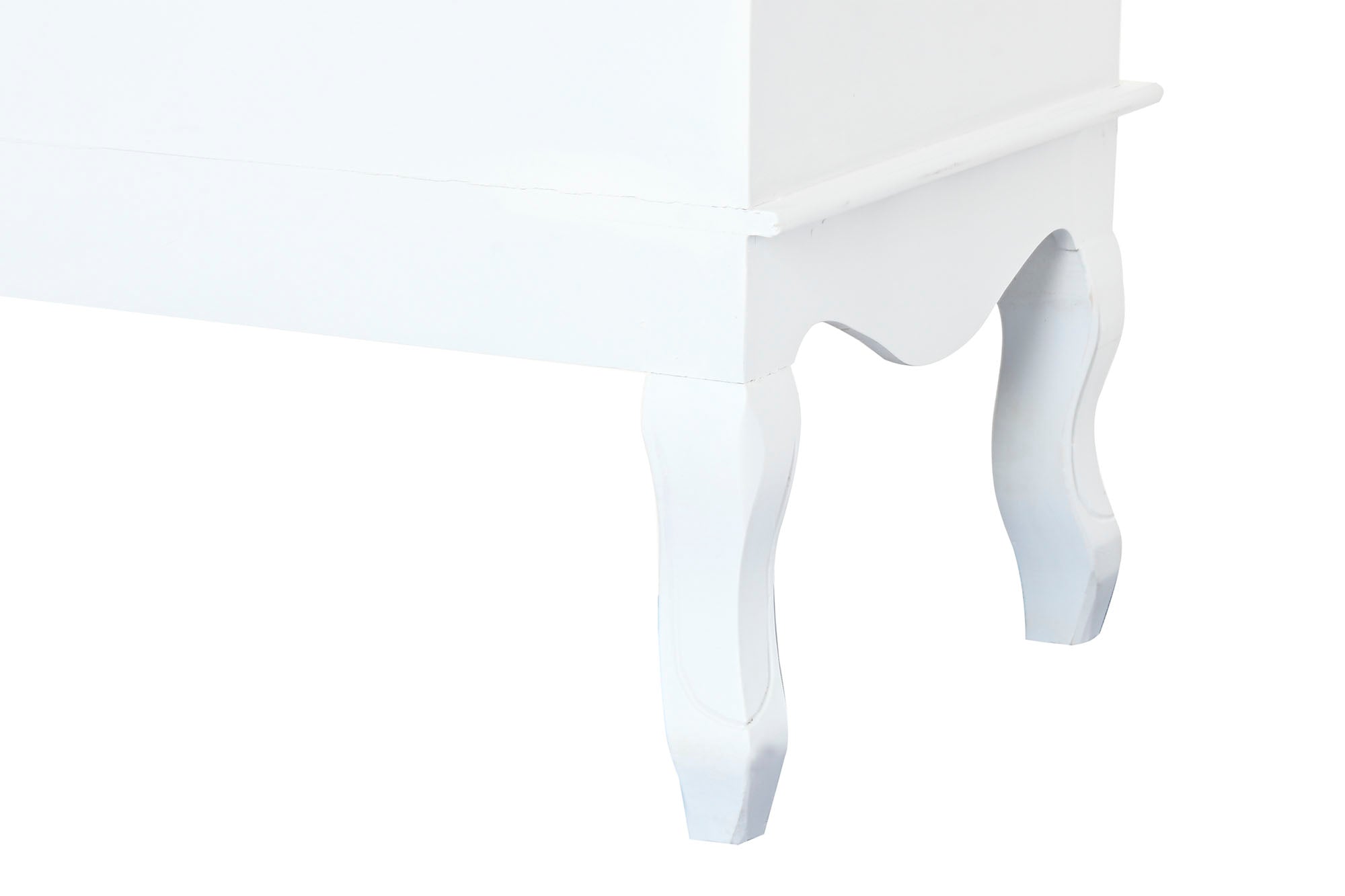 Comoda Mdf Madera 80X42X105 Blanco