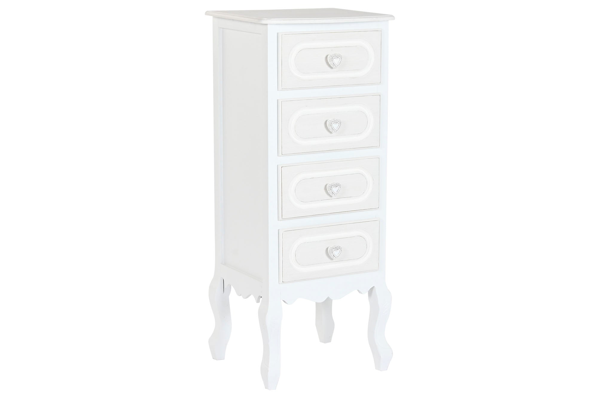 Chifonier Madera Mdf 40X36X100 Blanco