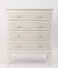 Mesita Auxiliar Set 2 Mdf 30X30X76,5 Blanco