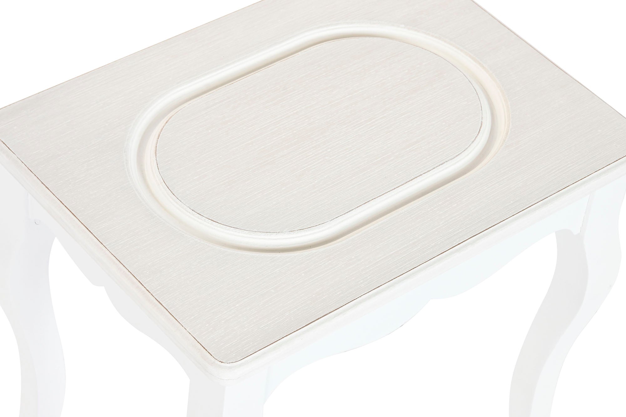 Mesita Auxiliar Set 3 Mdf Madera 53X35X47