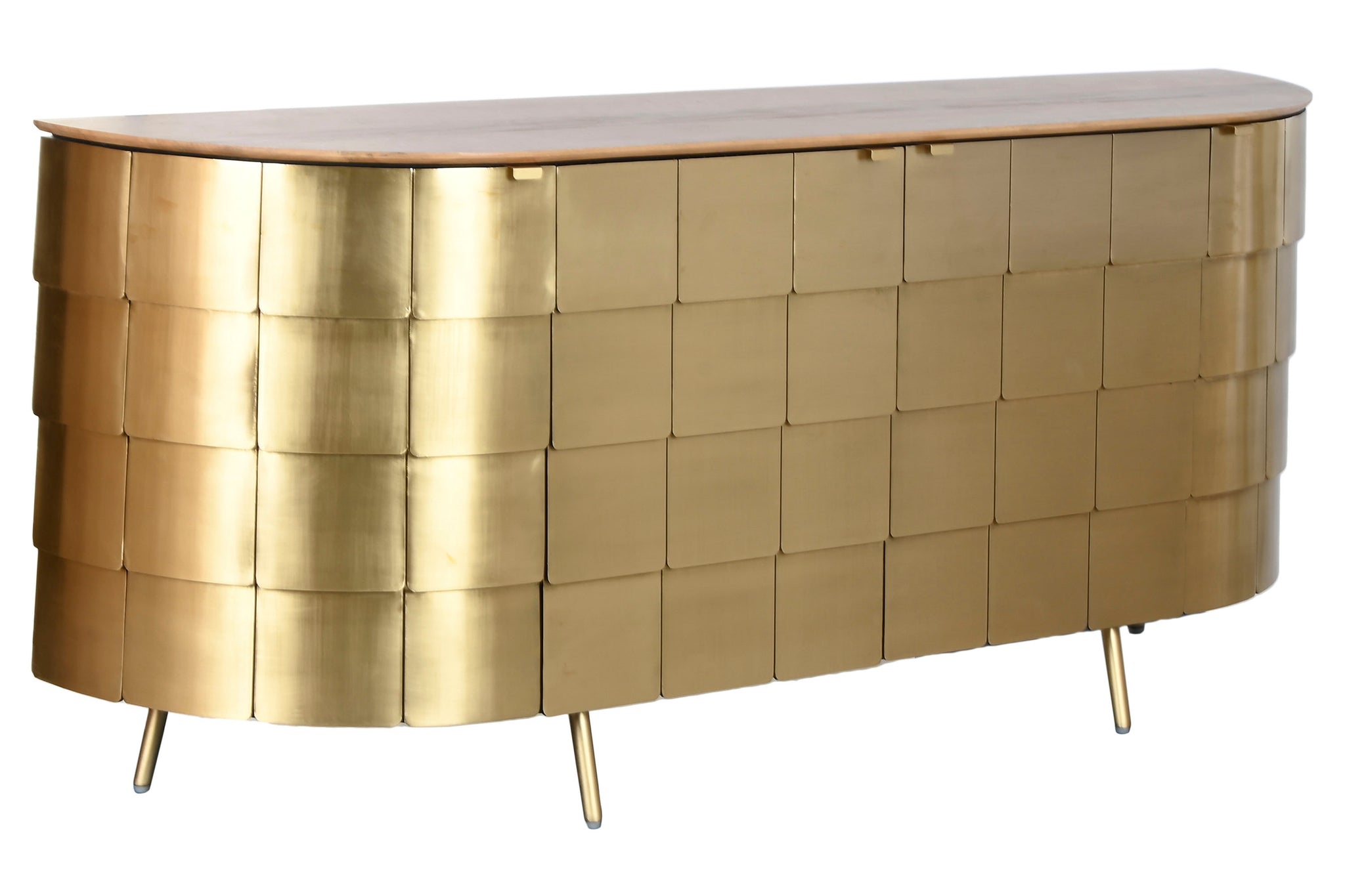 Buffet Mango Laton 197X46X85 72,60 Dorado