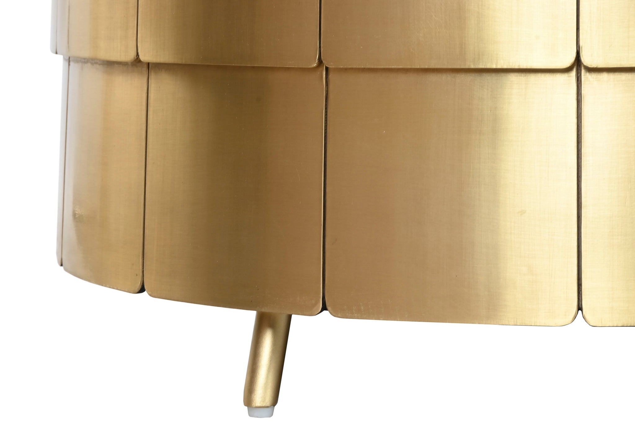 Mesa Centro Mango Laton 90X90X45 28,00 Dorado
