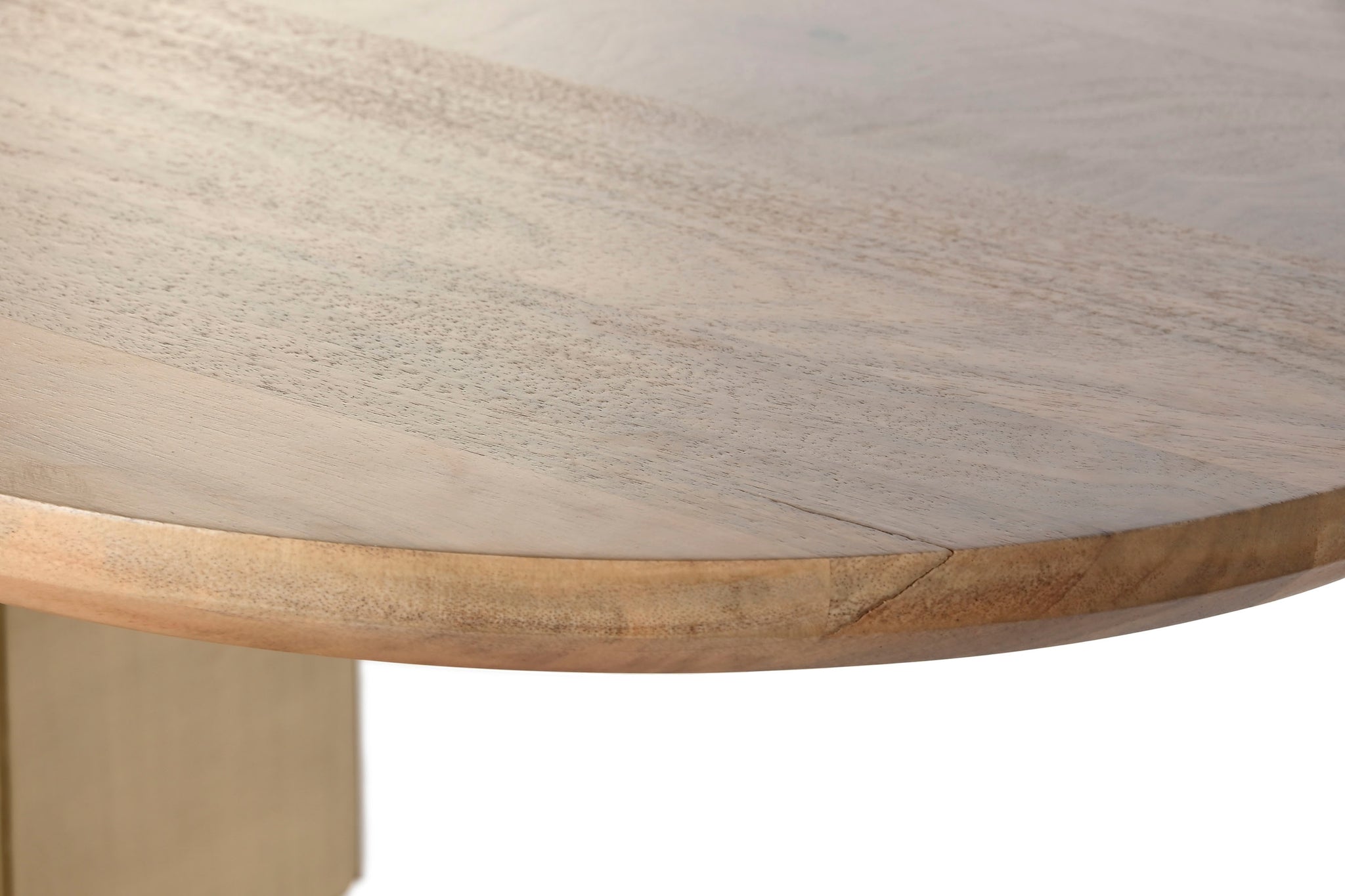 Mesa de Jantar em Latão Mango 210X110X76 Dourada