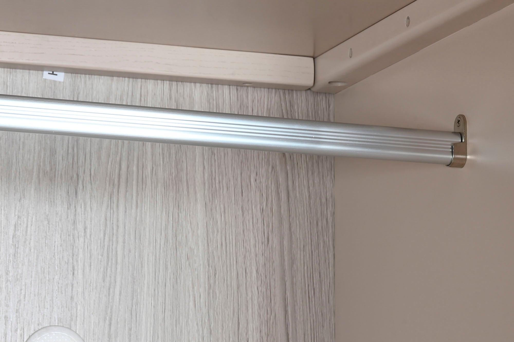 Armario Metal Mdf 110X60X195 Ropero Gris Claro