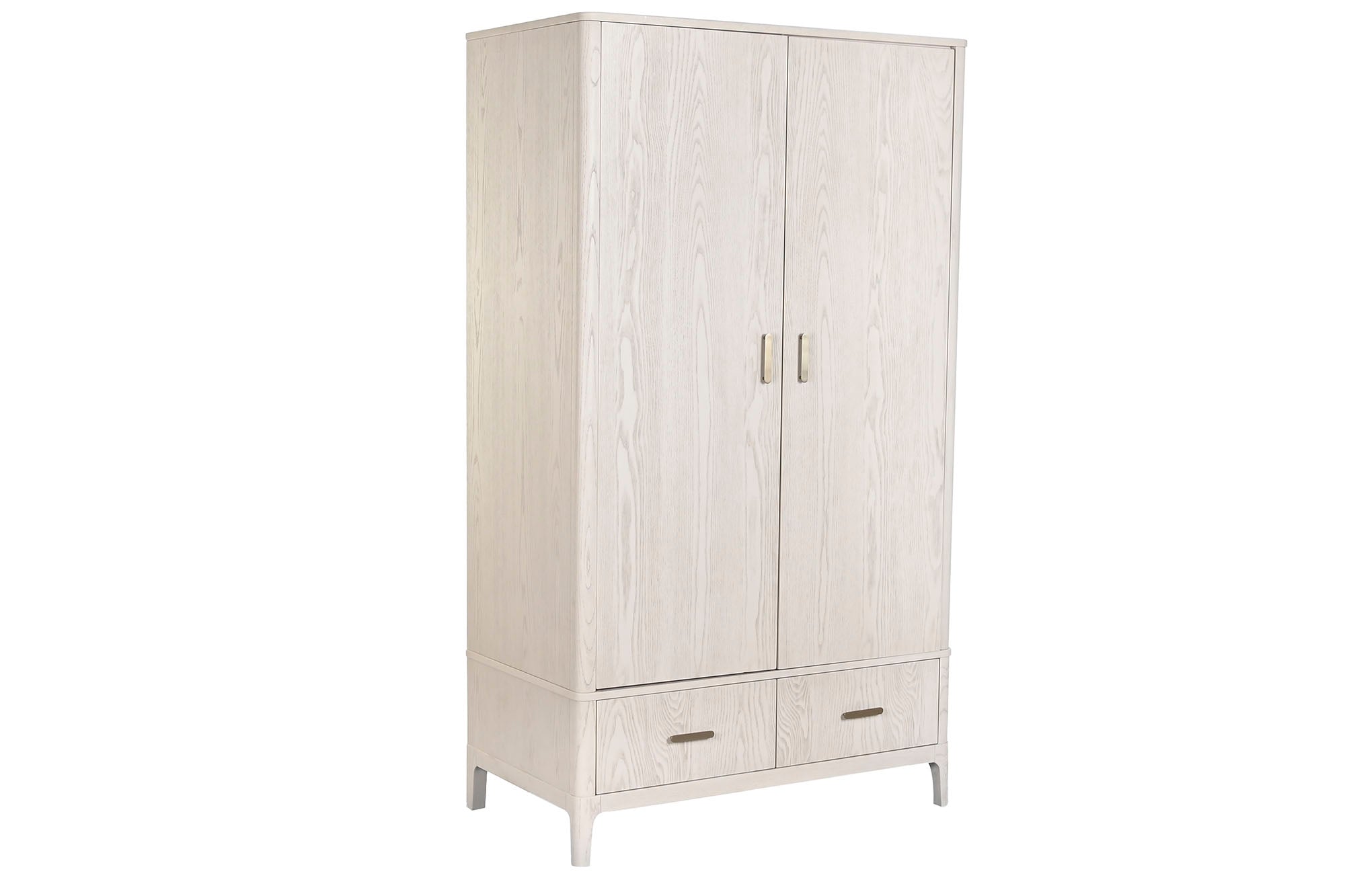 Armario Metal Mdf 110X60X195 Ropero Gris Claro