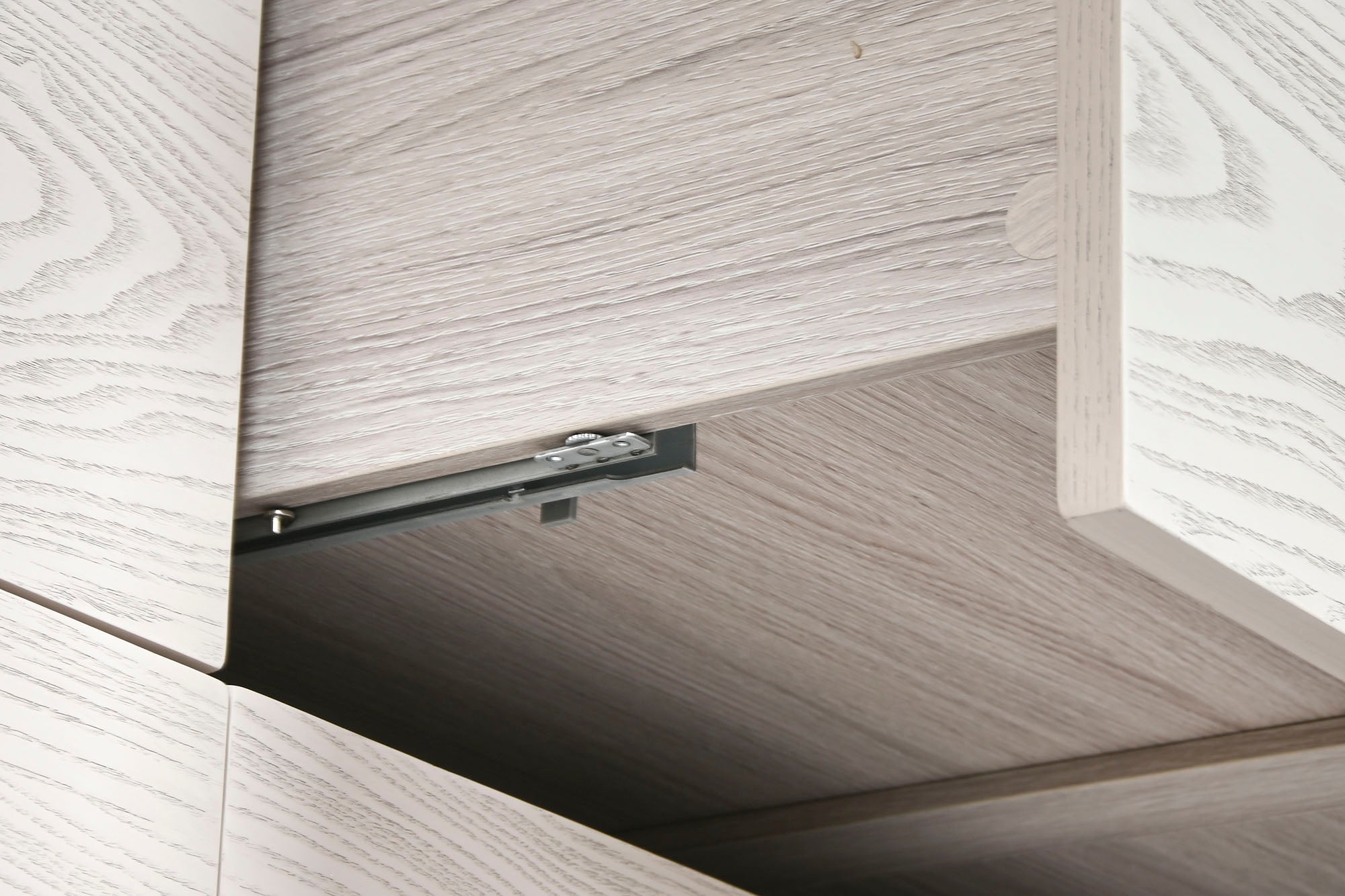 Comoda Metal Mdf 165X48,3X92,5 Gris Claro