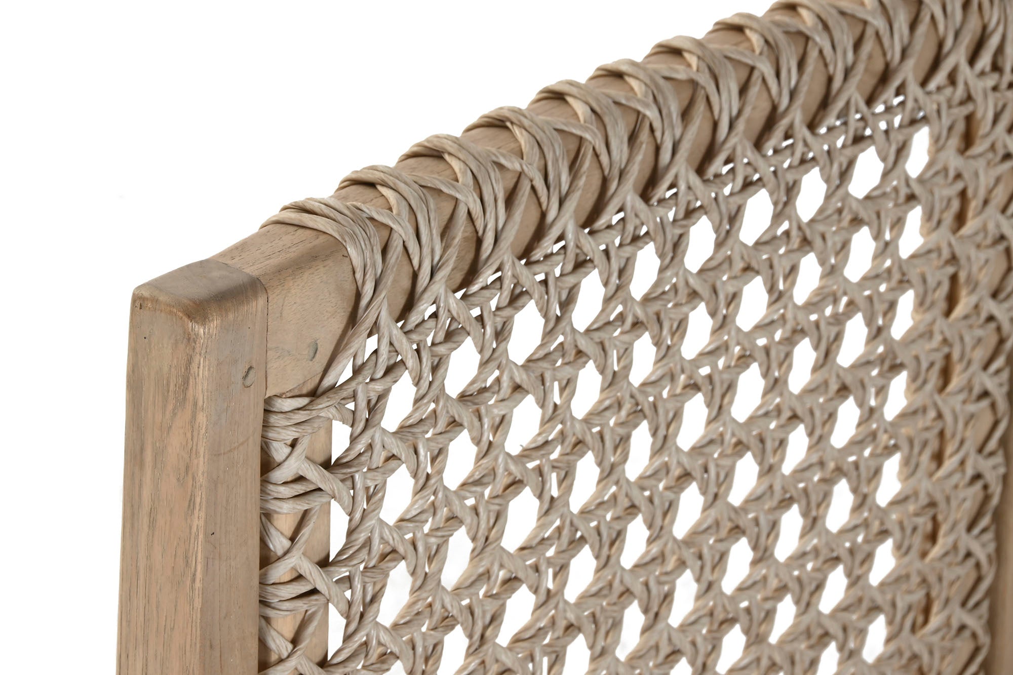 Sillon Teca Fibra 60X70X82 Trenzado A Mano Natural