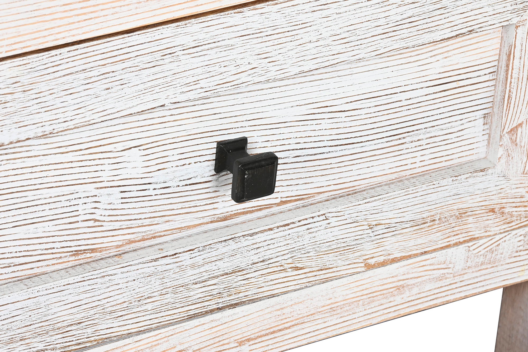 Estanteria Mango 100X40X198 Desgastado Blanco