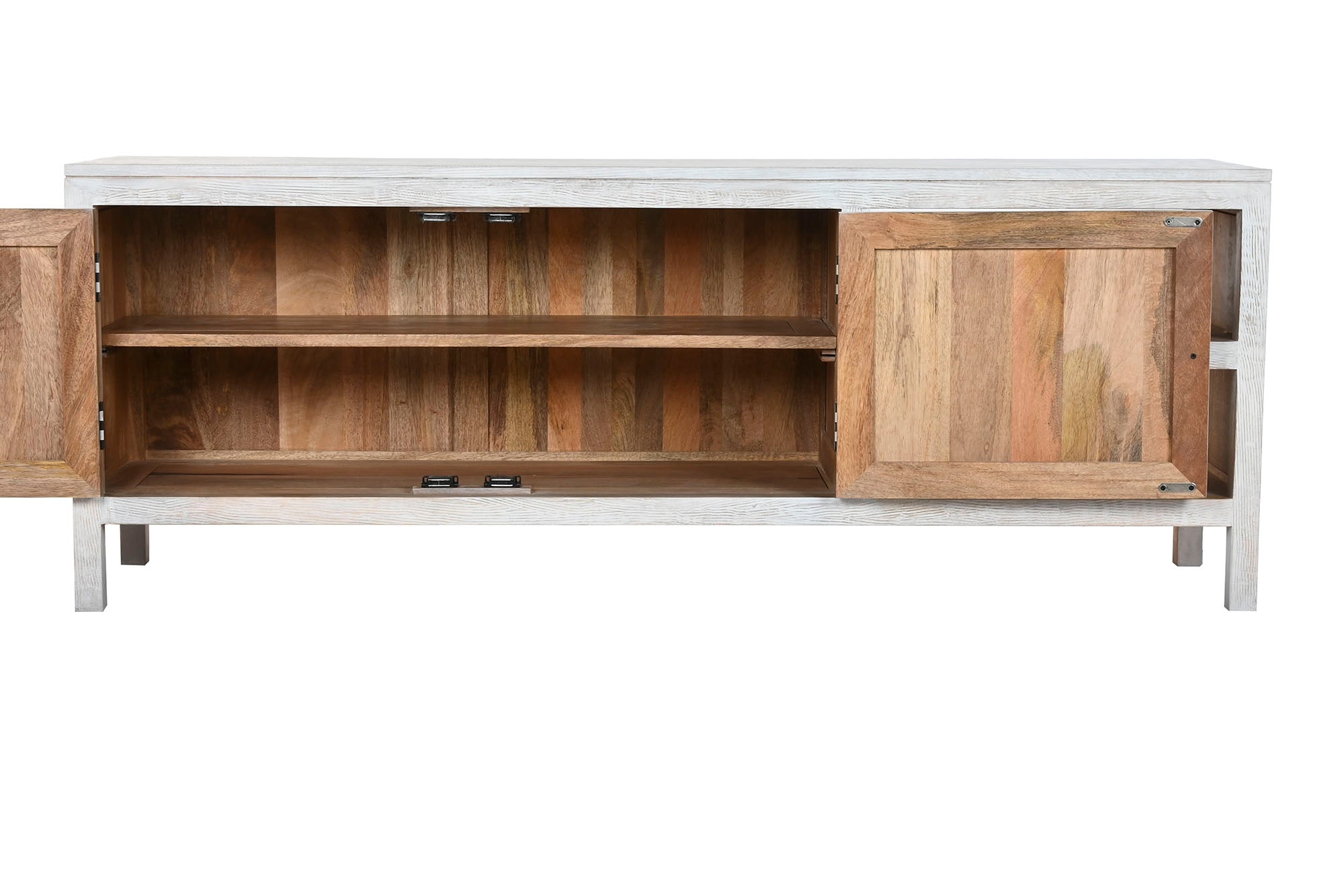 Mueble Tv Mango 160X40X60 Blanco