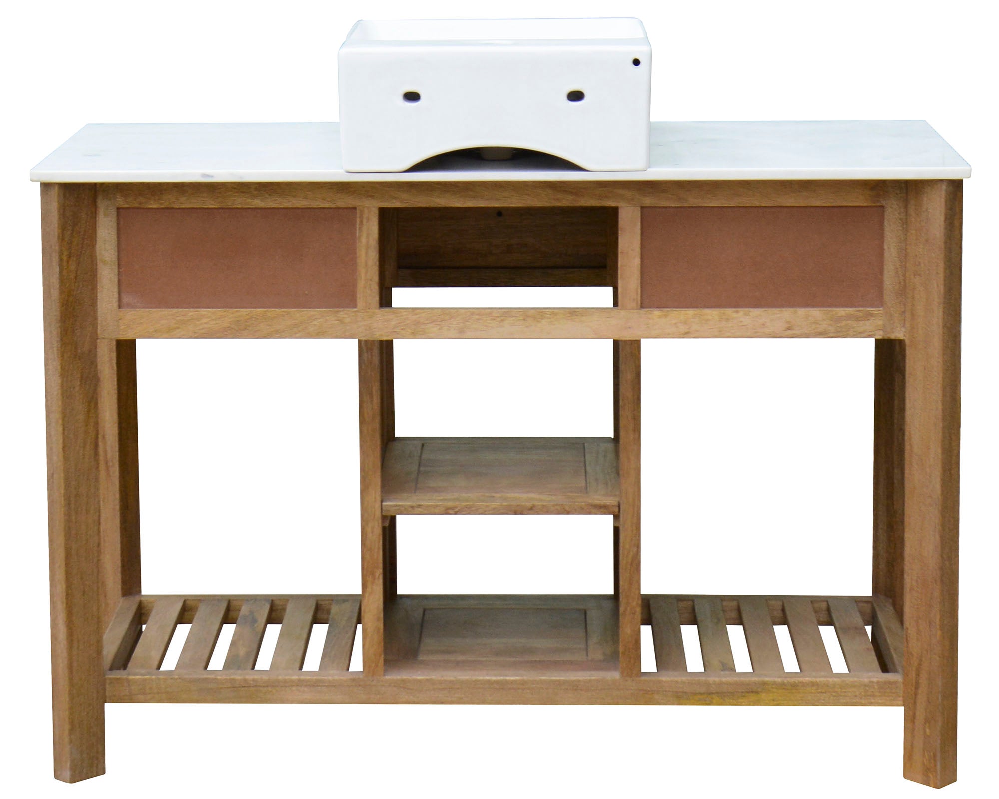 Mueble De Baño Mango Ceramica 120X50X82 Natural