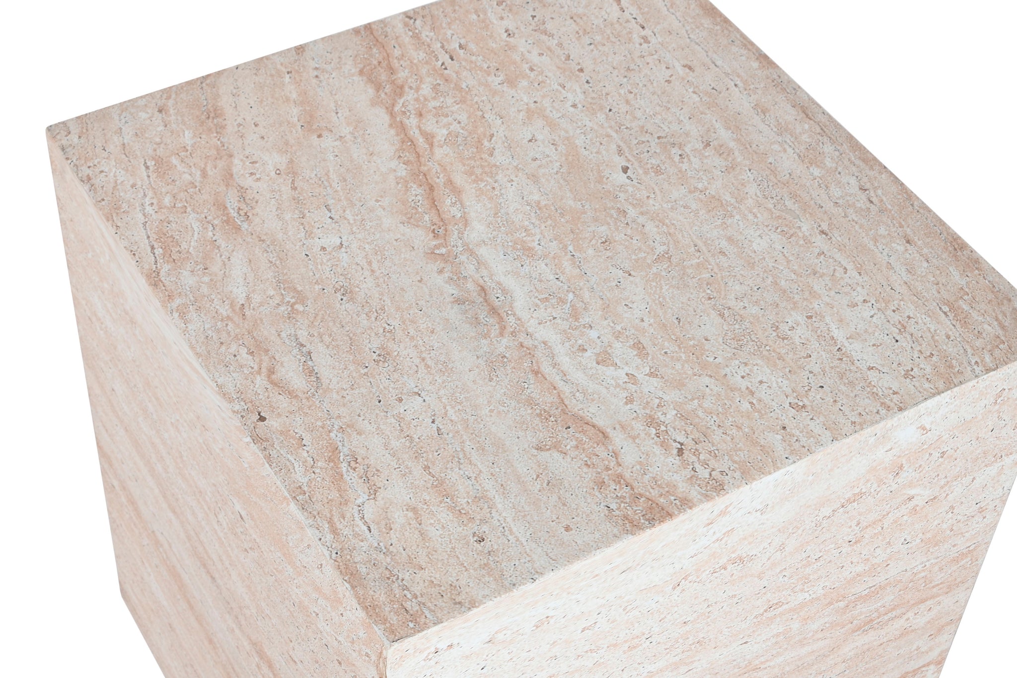Mesita Auxiliar Fibra Vidrio 45X45X50