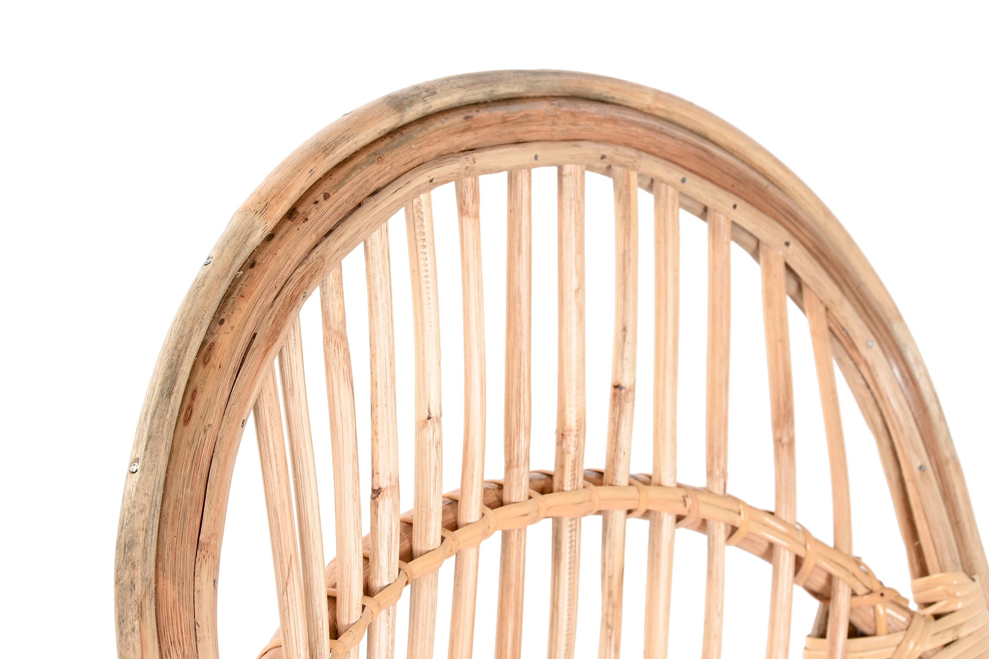 Silla Bambu Ratan 63X55X90 Natural