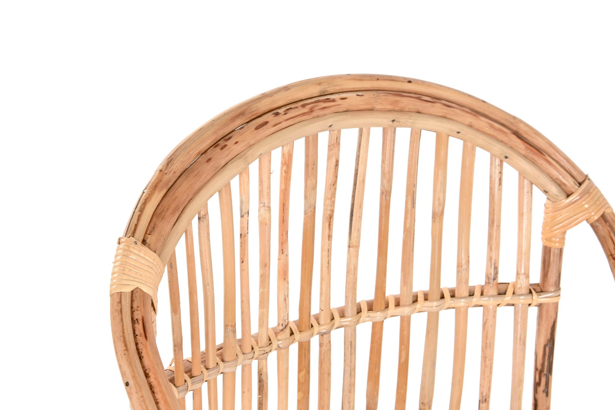 Silla Bambu Ratan 56,5X58X85 Natural