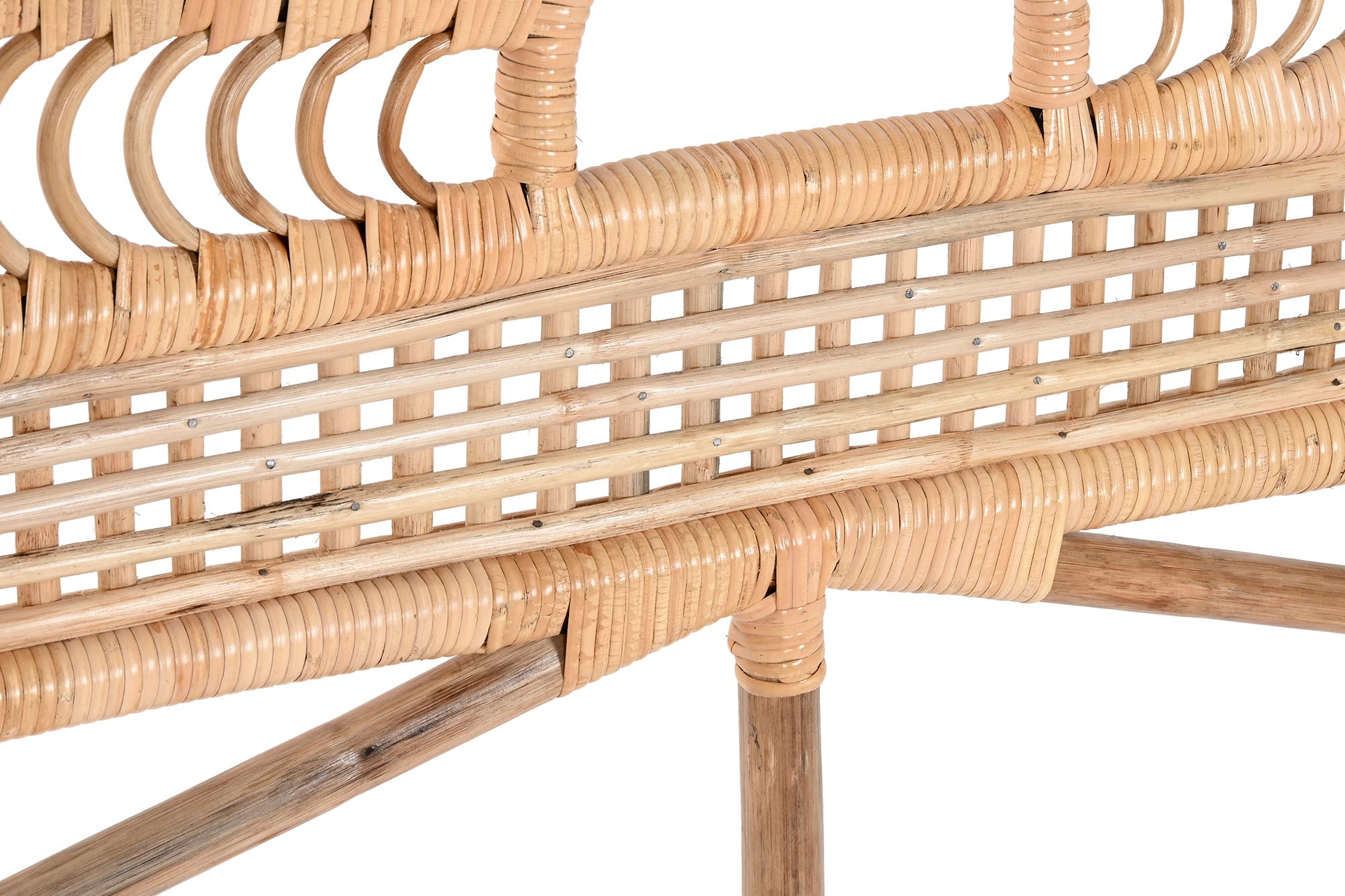 Cabecero Cama Bambu Ratan 175X3X130 Natural