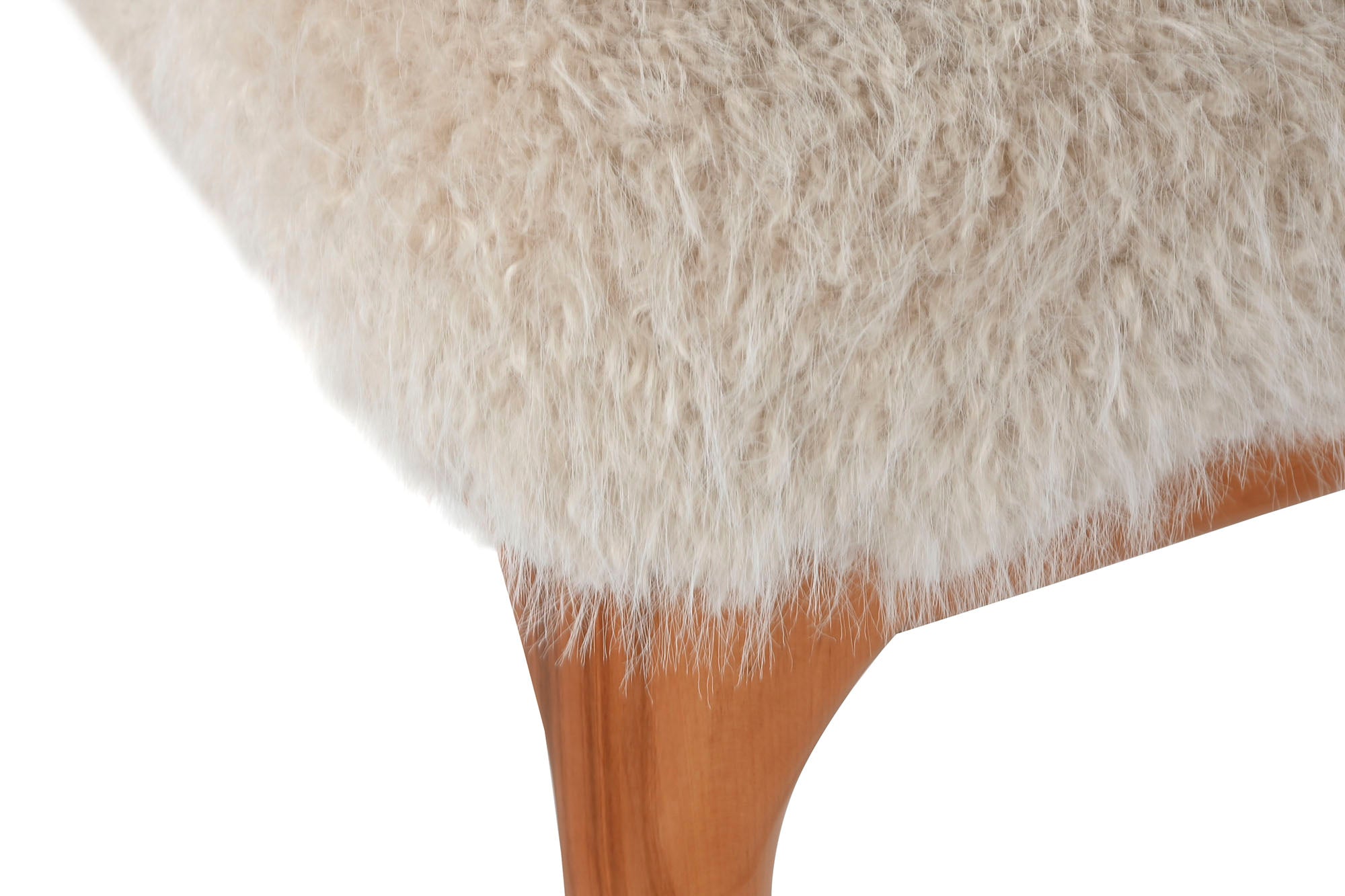 Polyester Wood Chair 52.5X59X82