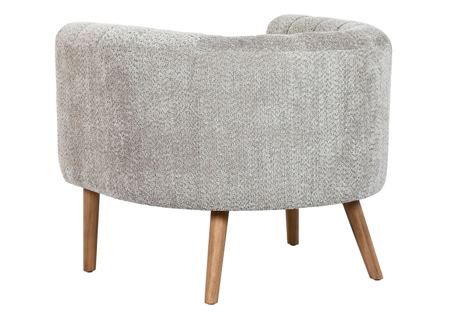 Polyester Wood Armchair 79X72X67 Gray