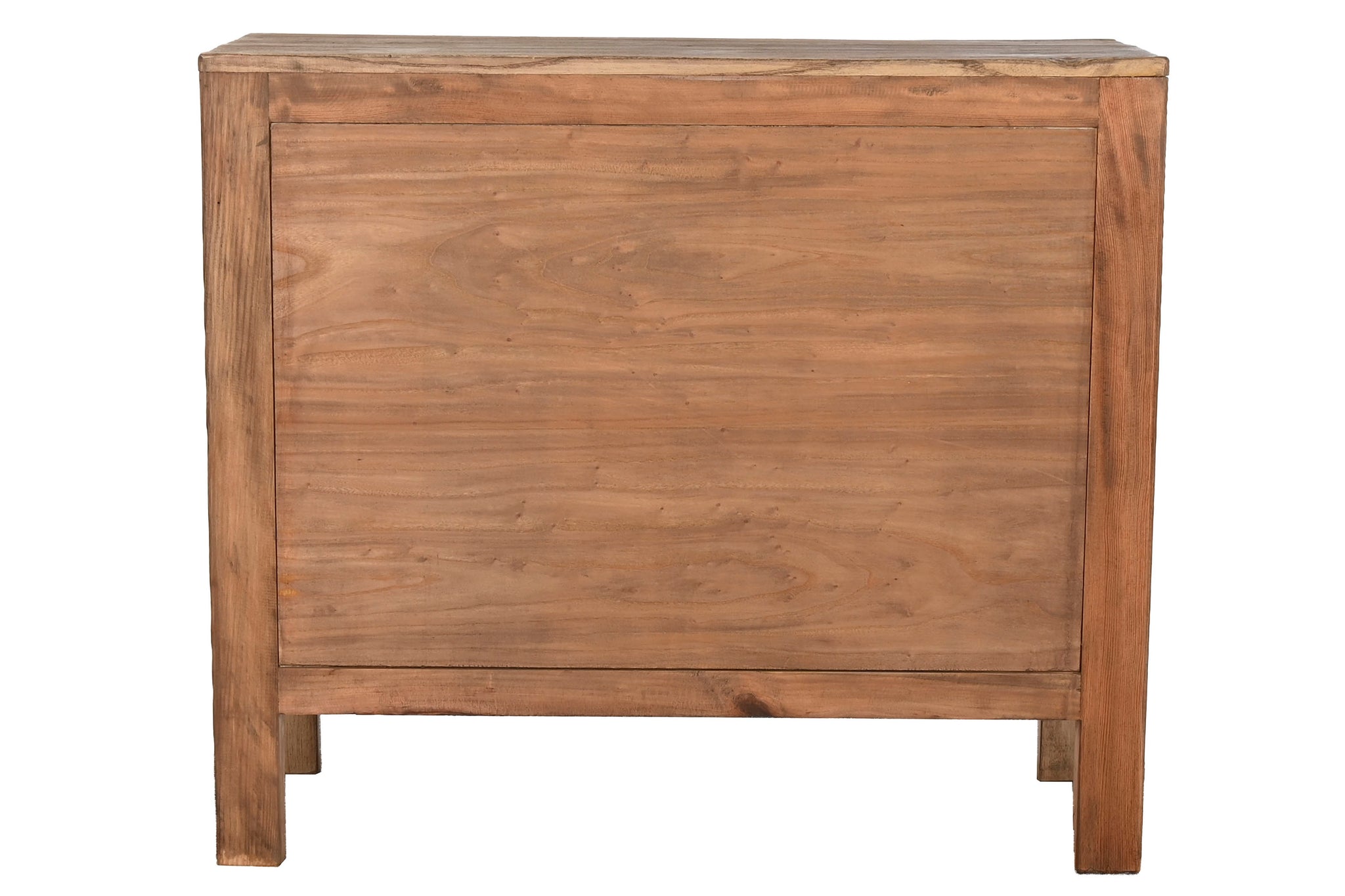 Cajonera Olmo Macizo 97X40X86 Envejecido Natural