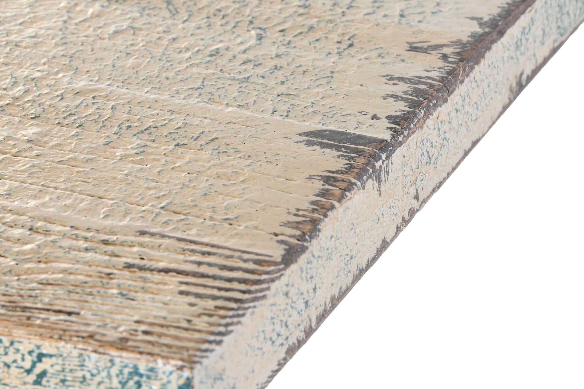 Consola Olmo Macizo 178X38X85 4 Caj Lacado Bicolor