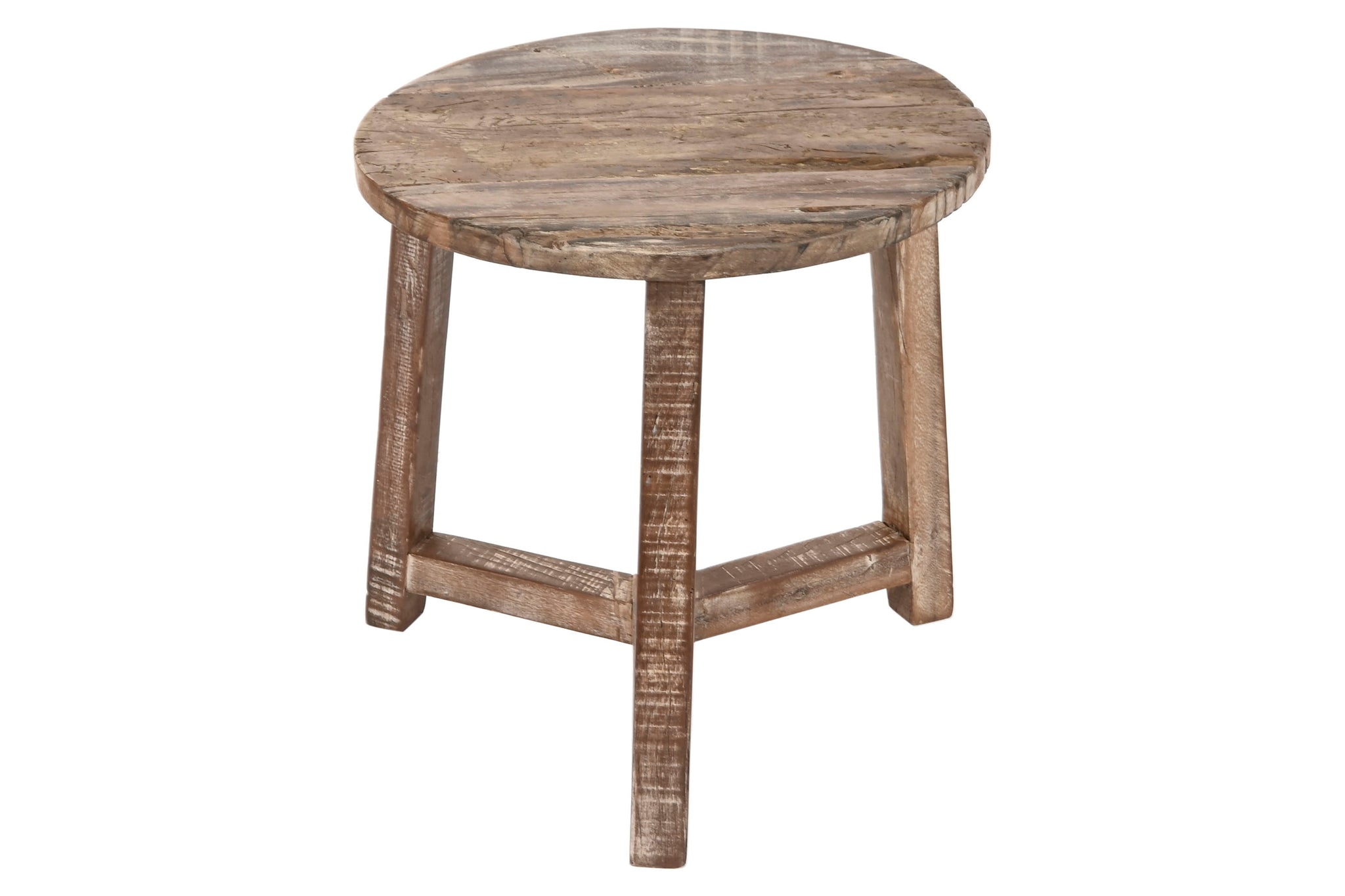 Mesita Auxiliar Madera Reciclada 45X45X45 Decape