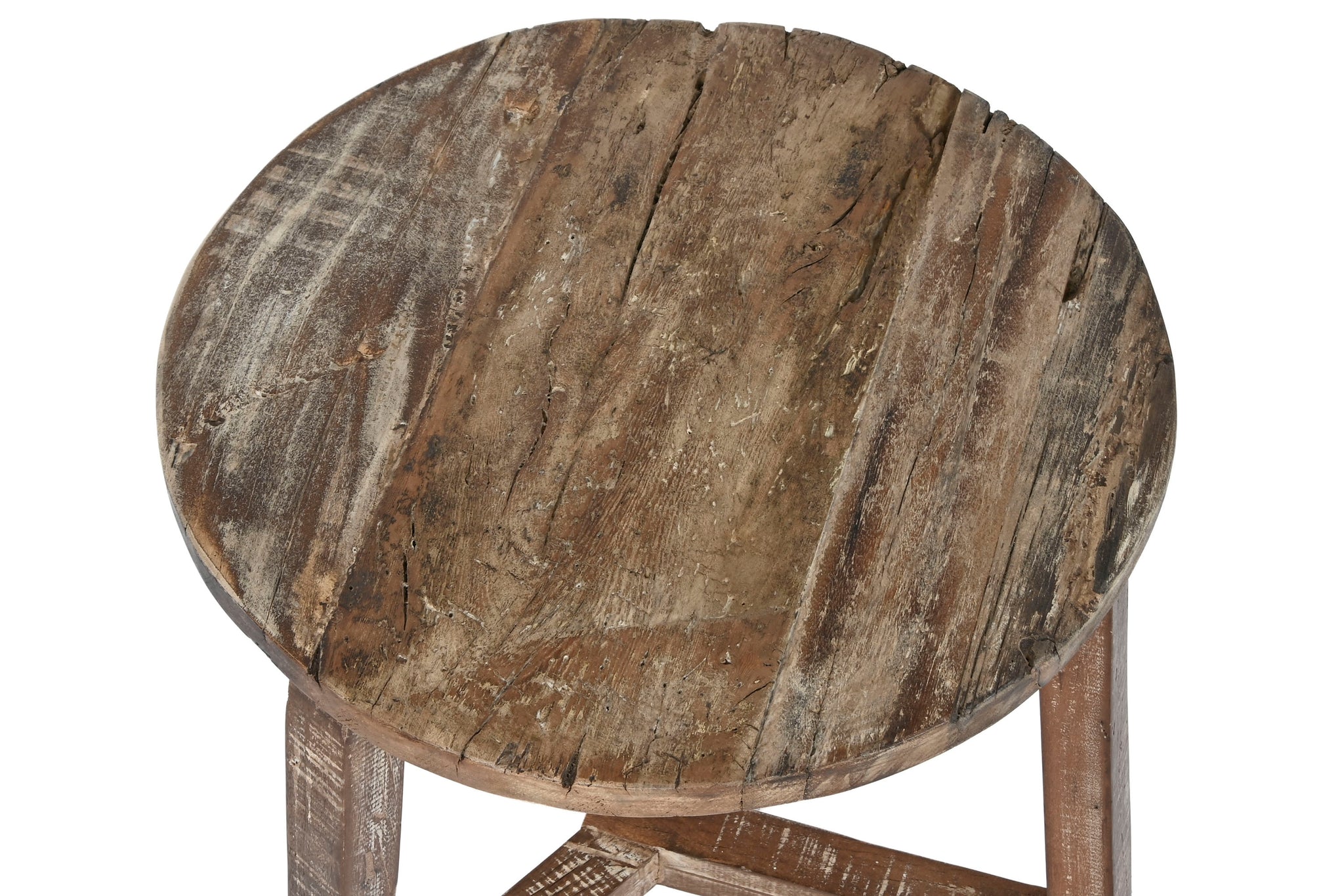 Mesita Auxiliar Madera Reciclada 45X45X45 Decape