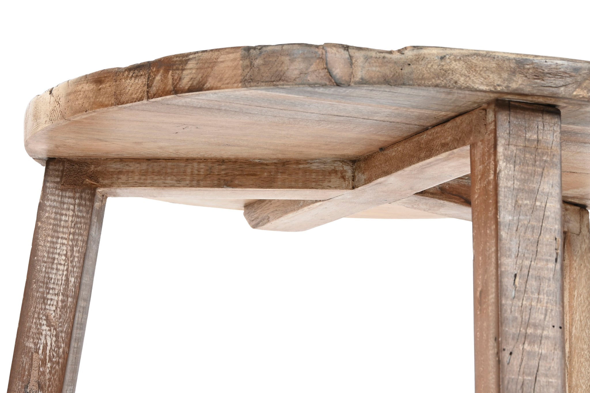 Mesita Auxiliar Madera Reciclada 45X45X45 Decape