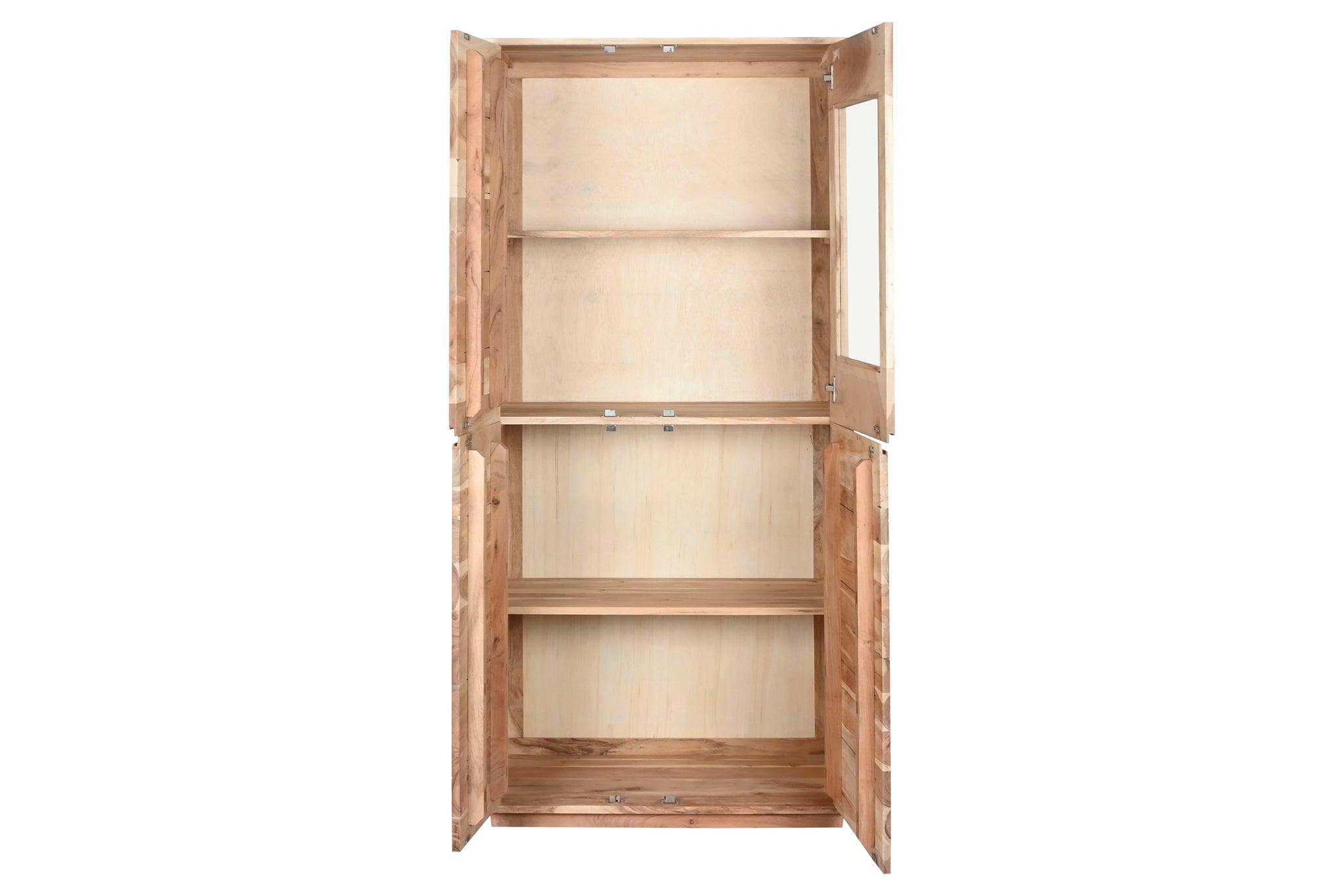 Vitrina Acacia 80X40X180 Natural
