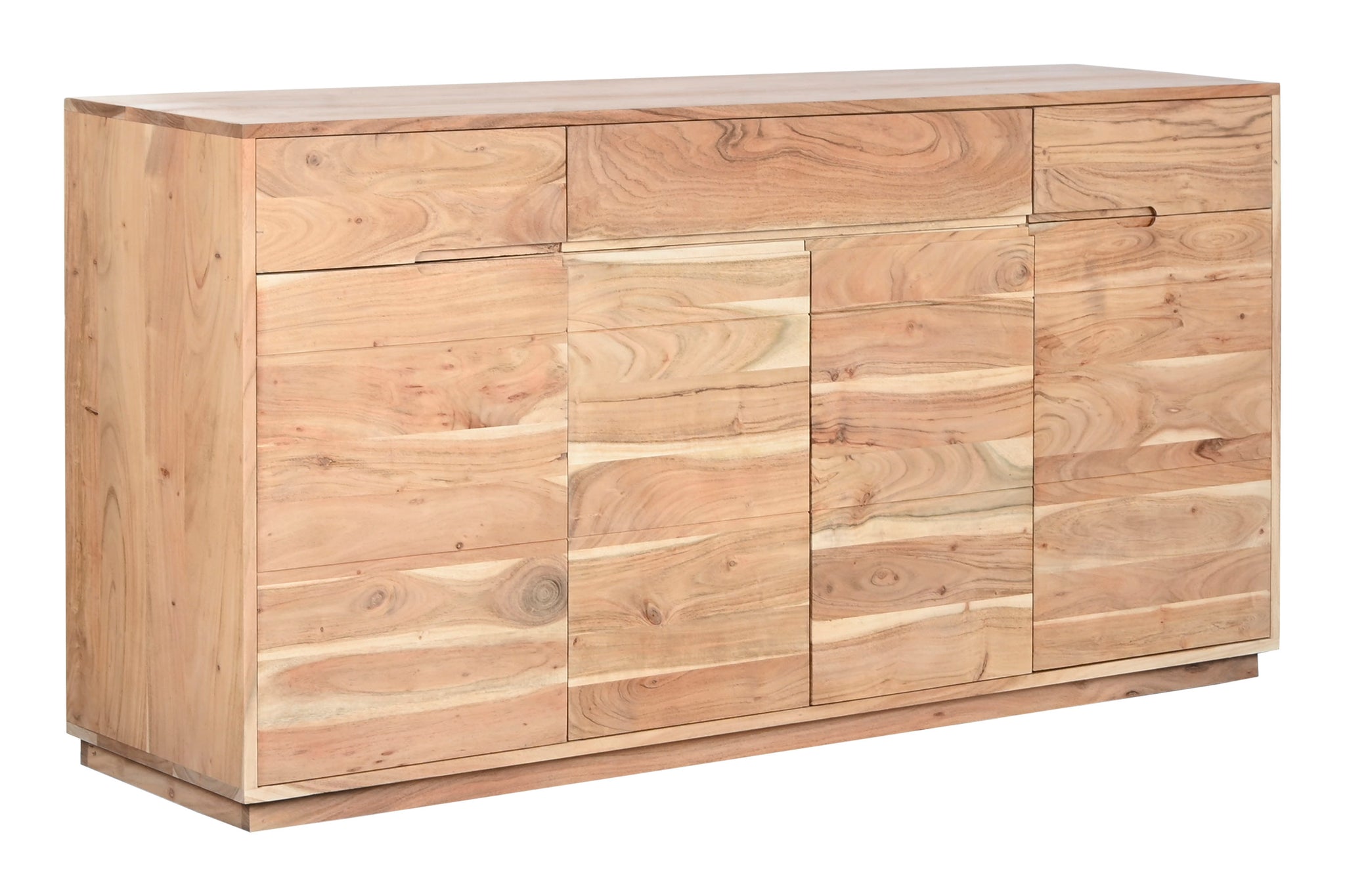 Aparador Madera Reciclada 160X40X81 74,50 Natural