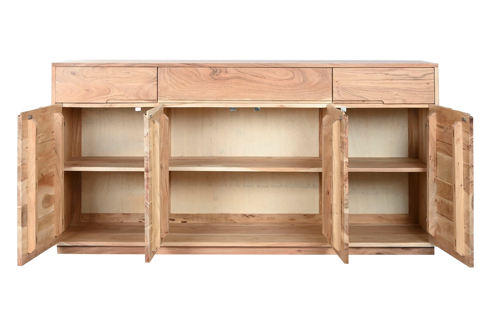 Aparador Madera Reciclada 160X40X81 74,50 Natural