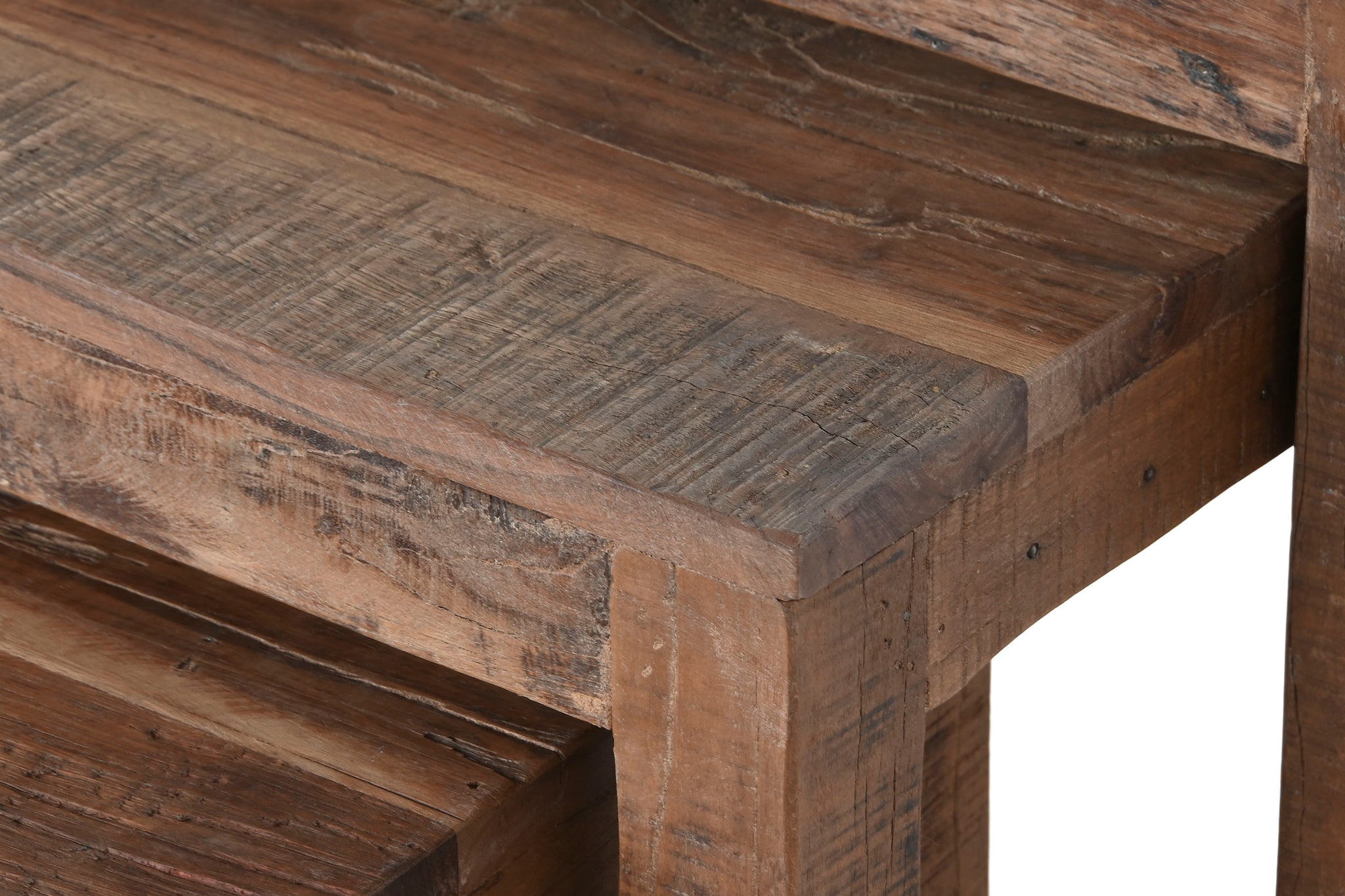 Consola Mas Mesa Set 9 Madera 160X40X82 Mesitas