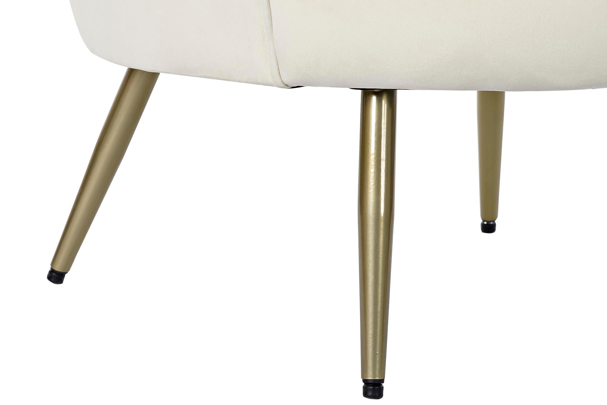 Sillon Poliester Metal 80X75X86 Crema