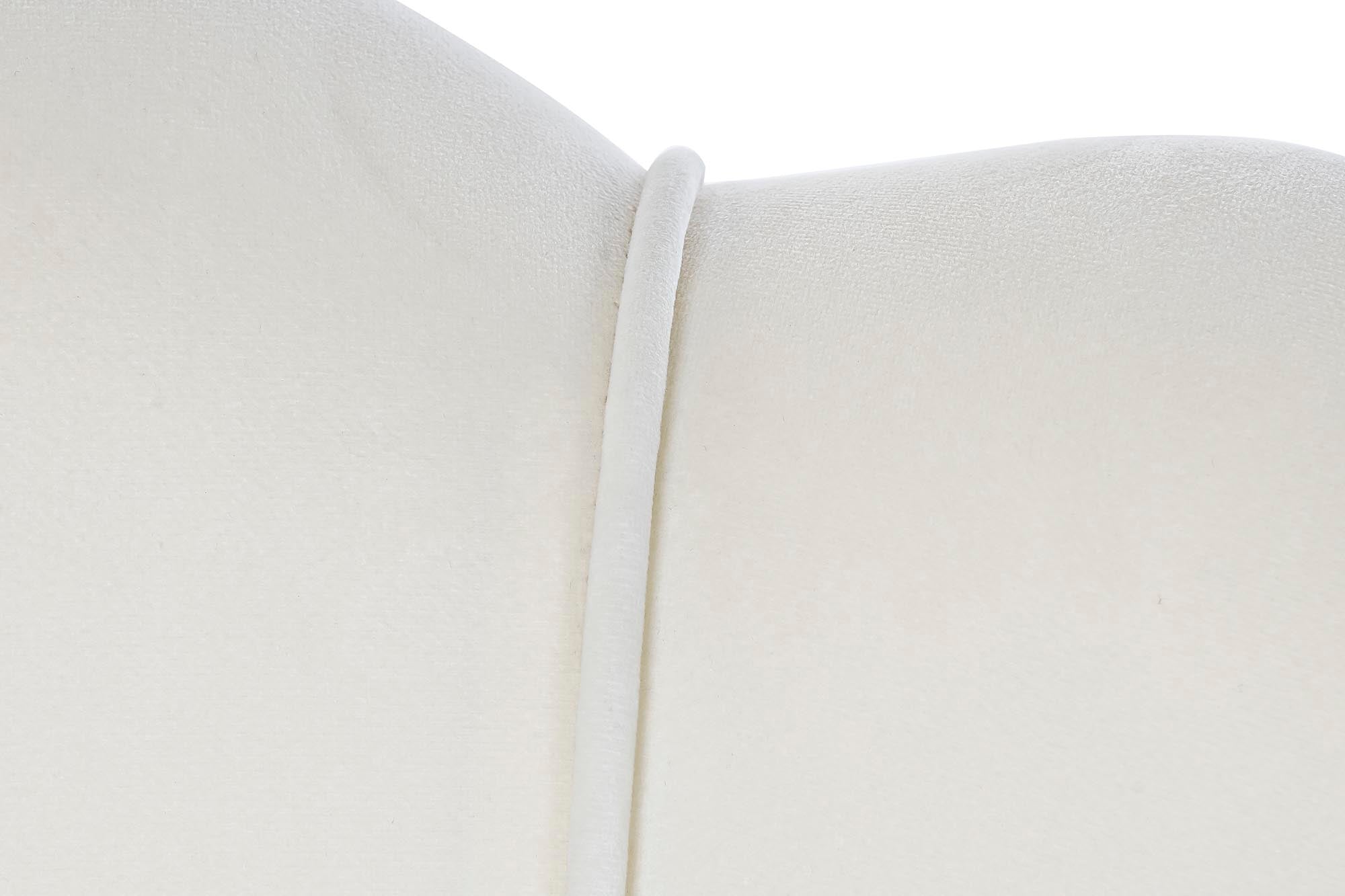 Sillon Poliester Metal 80X75X86 Crema