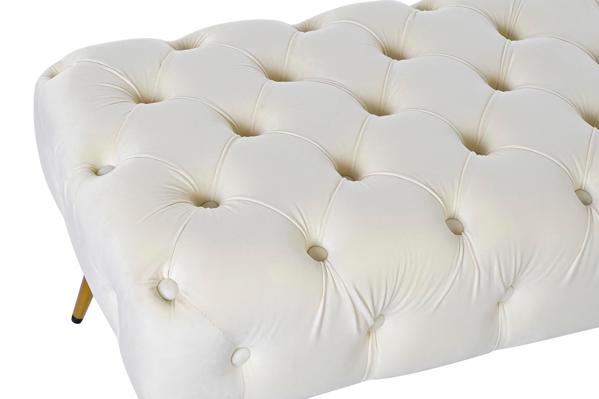Descalzadora Poliester Metal 103X46X42 Crema