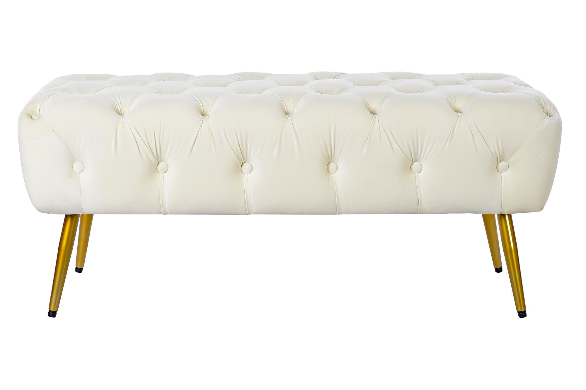 Descalzadora Poliester Metal 103X46X42 Crema